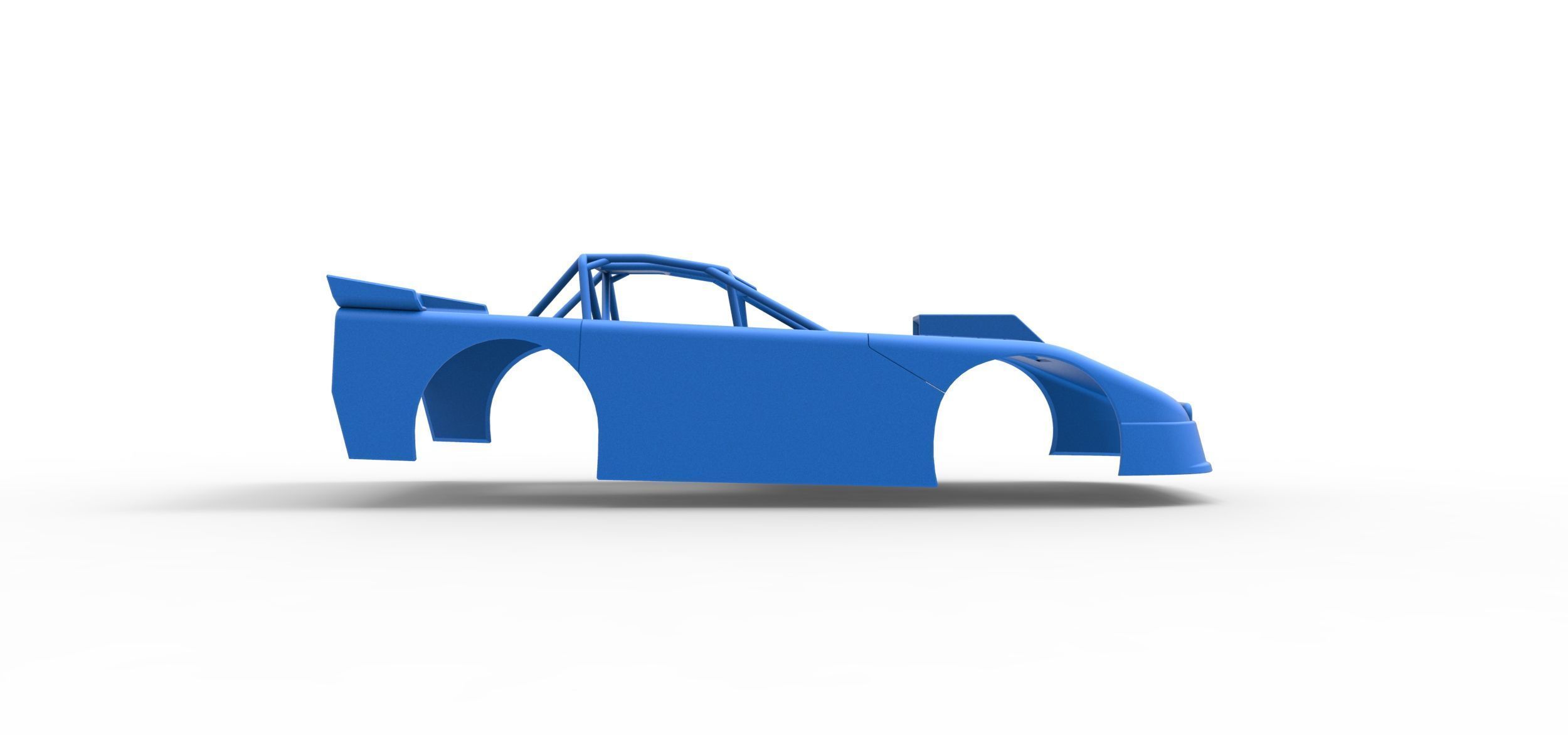 Shell of New Zealand Super Saloon race car V2 Scale 1 to 25 3D print model_14