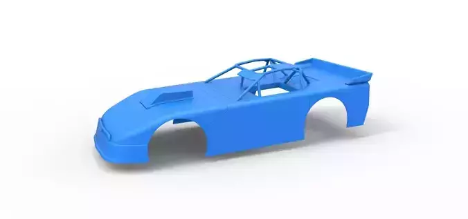 Shell of New Zealand Super Saloon race car V2 Scale 1 to 25