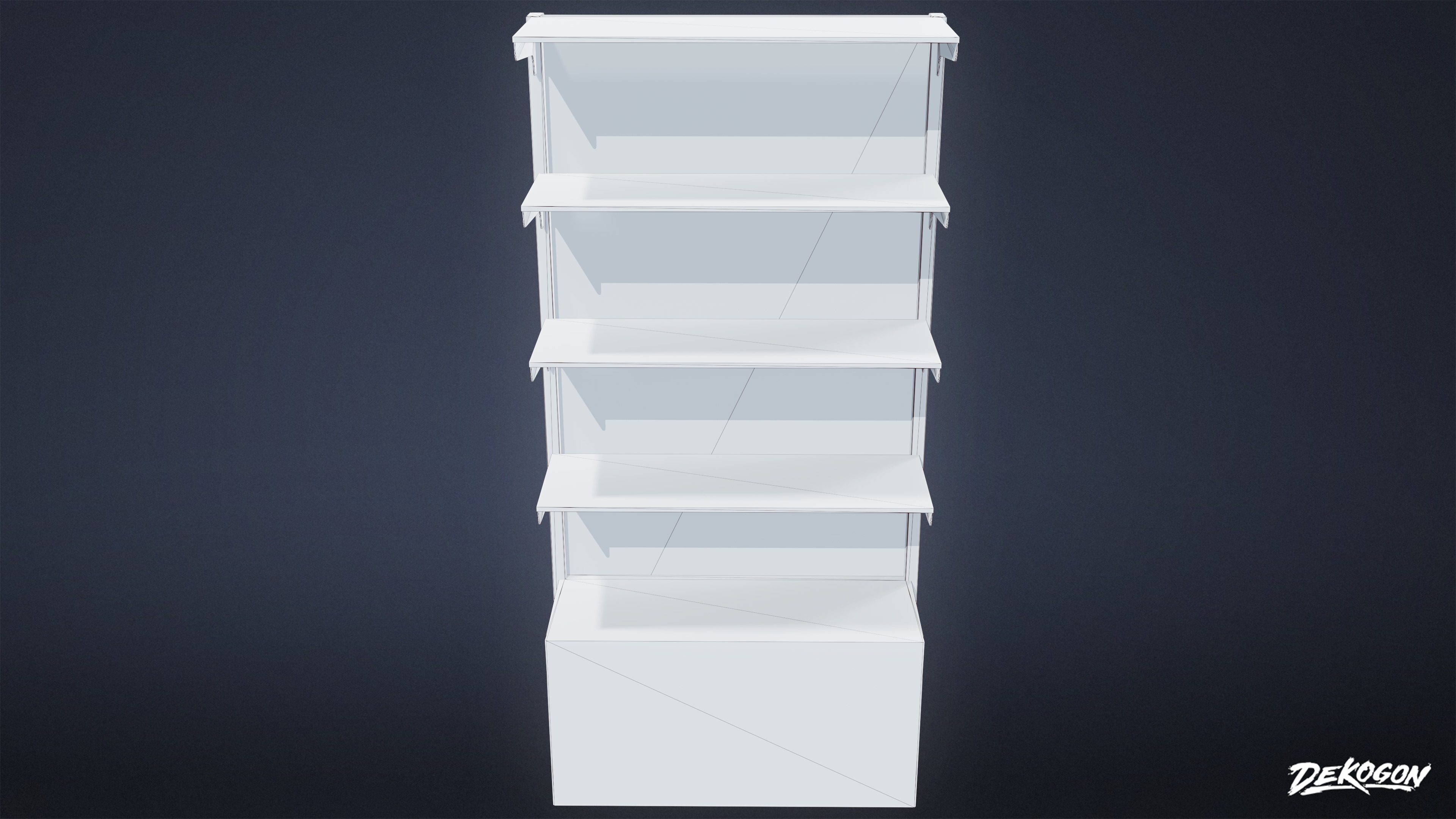 SHOPPING AND GROCERY - Shelf 05 - LOW POLY Low-poly 3D model_8