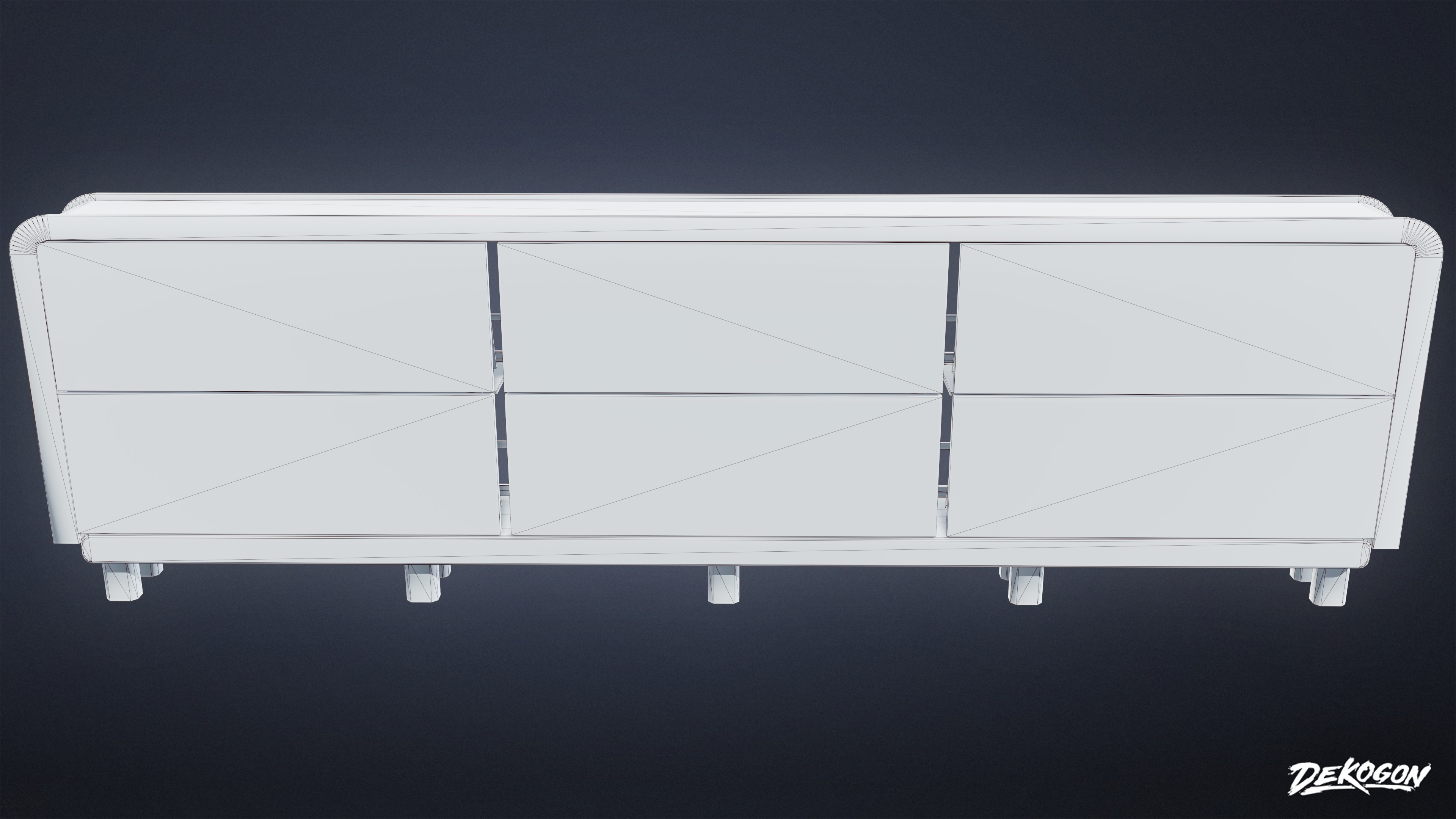 SHOPPING AND GROCERY - Shelf 07 - LOW POLY Low-poly 3D model_9