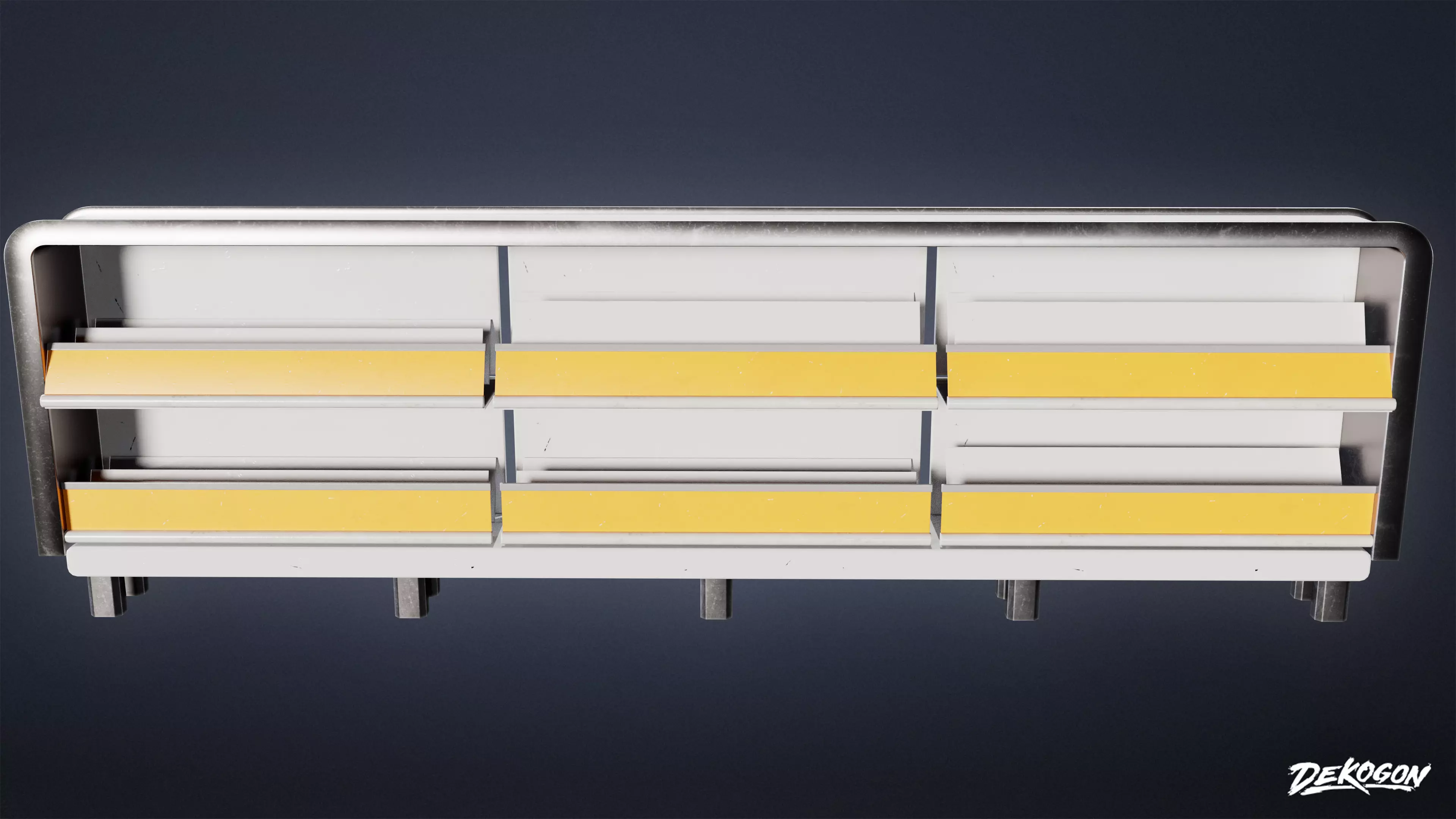 SHOPPING AND GROCERY - Shelf 07 - LOW POLY Low-poly 3D model_0