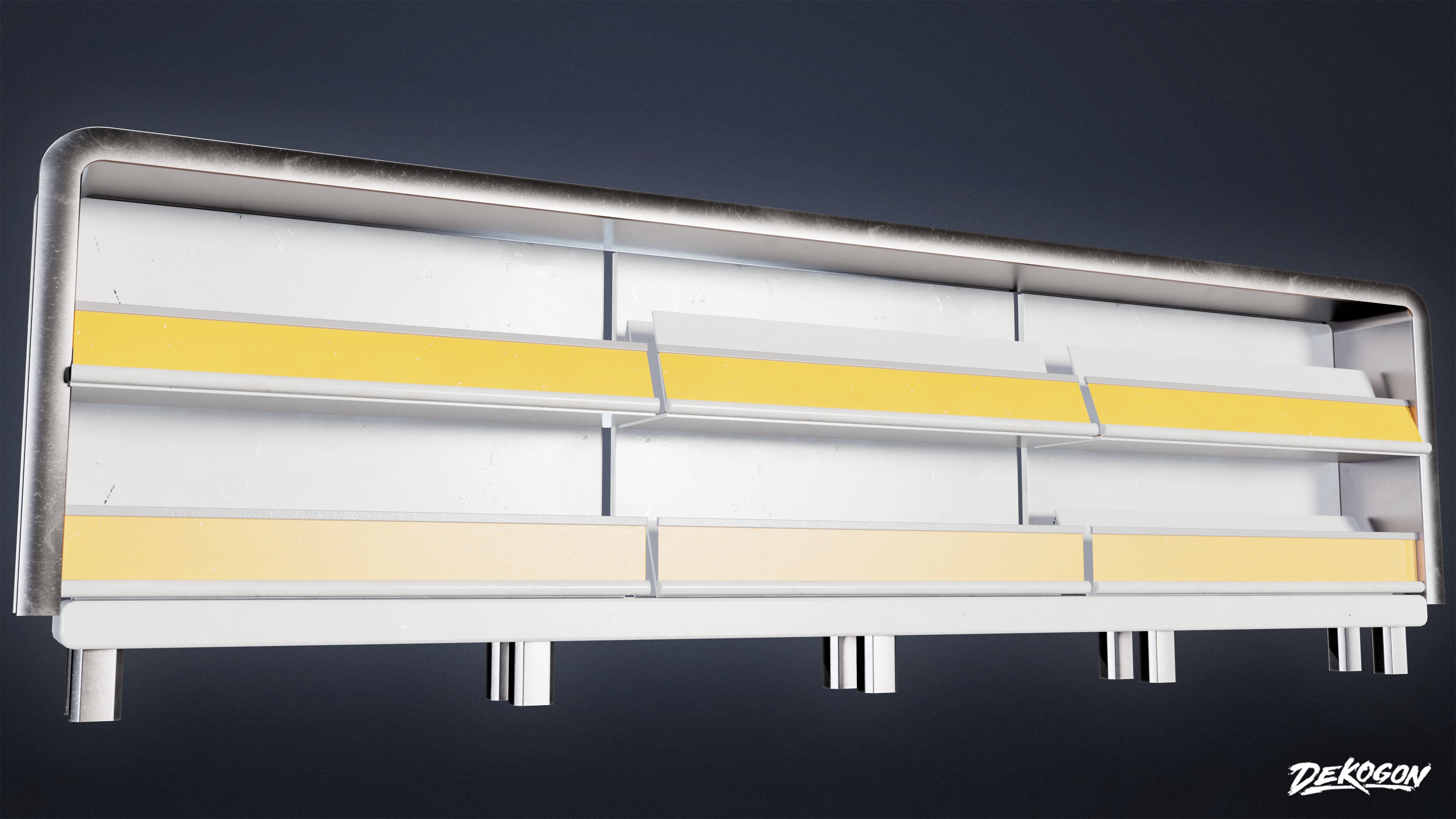 SHOPPING AND GROCERY - Shelf 07 - LOW POLY Low-poly 3D model_5