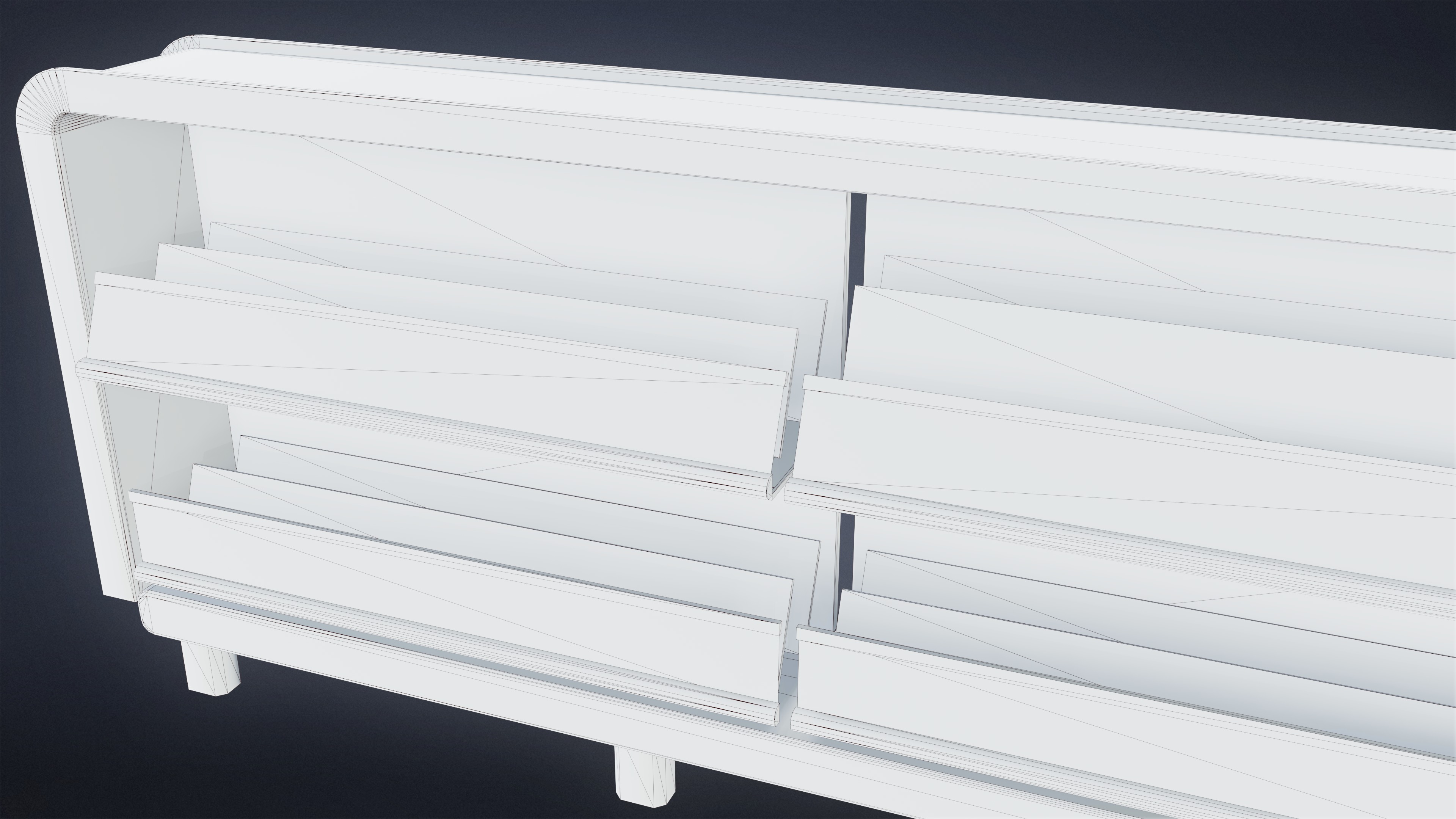 SHOPPING AND GROCERY - Shelf 07 - LOW POLY Low-poly 3D model_8