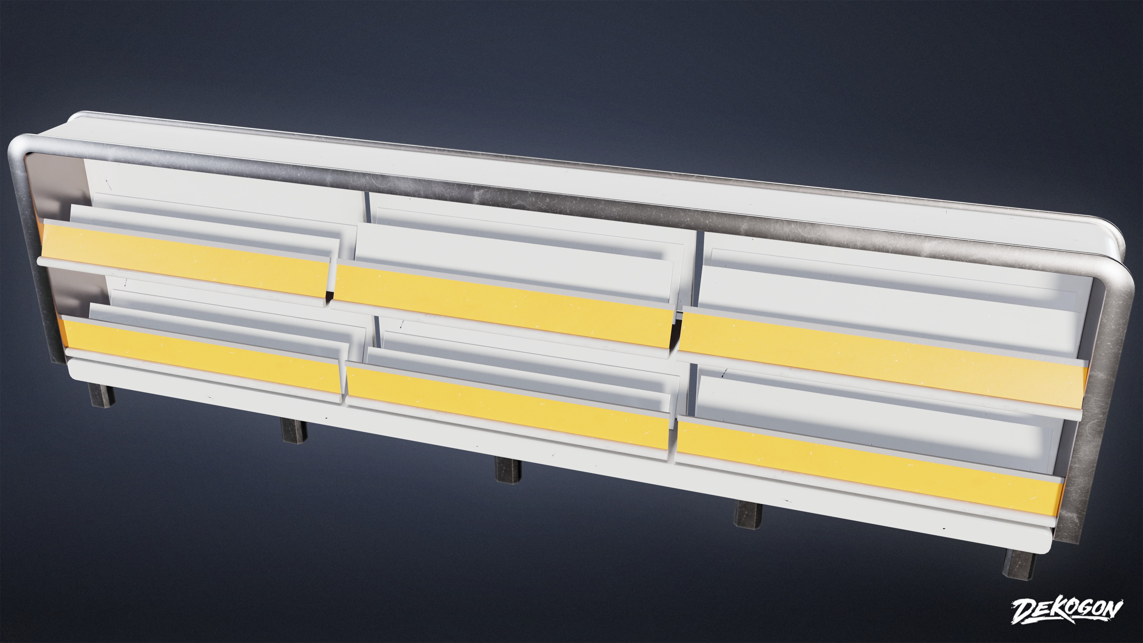 SHOPPING AND GROCERY - Shelf 07 - LOW POLY Low-poly 3D model_4