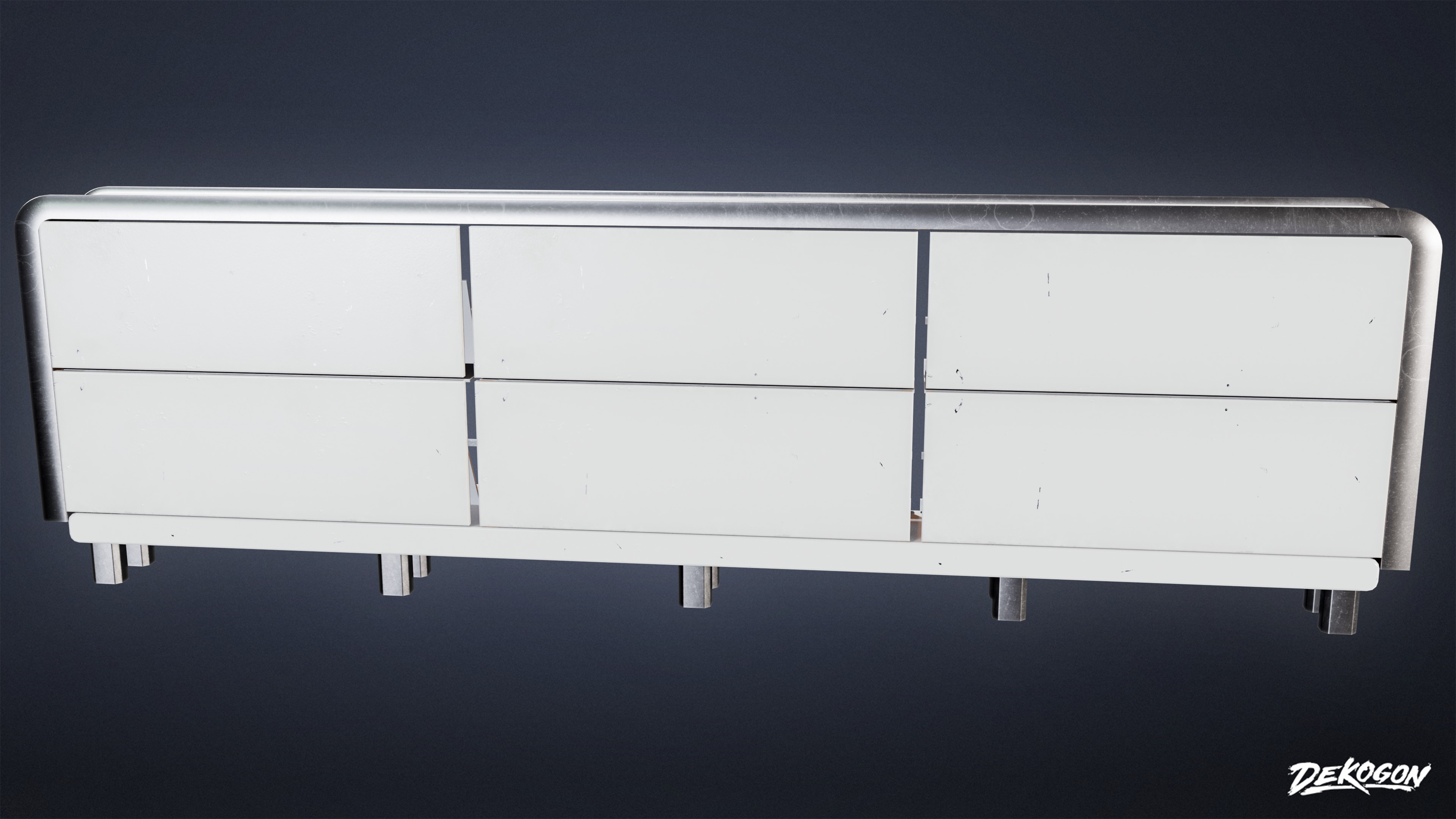 SHOPPING AND GROCERY - Shelf 07 - LOW POLY Low-poly 3D model_3