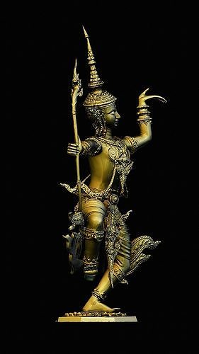 King RAMA Thailand byBBM 3D model