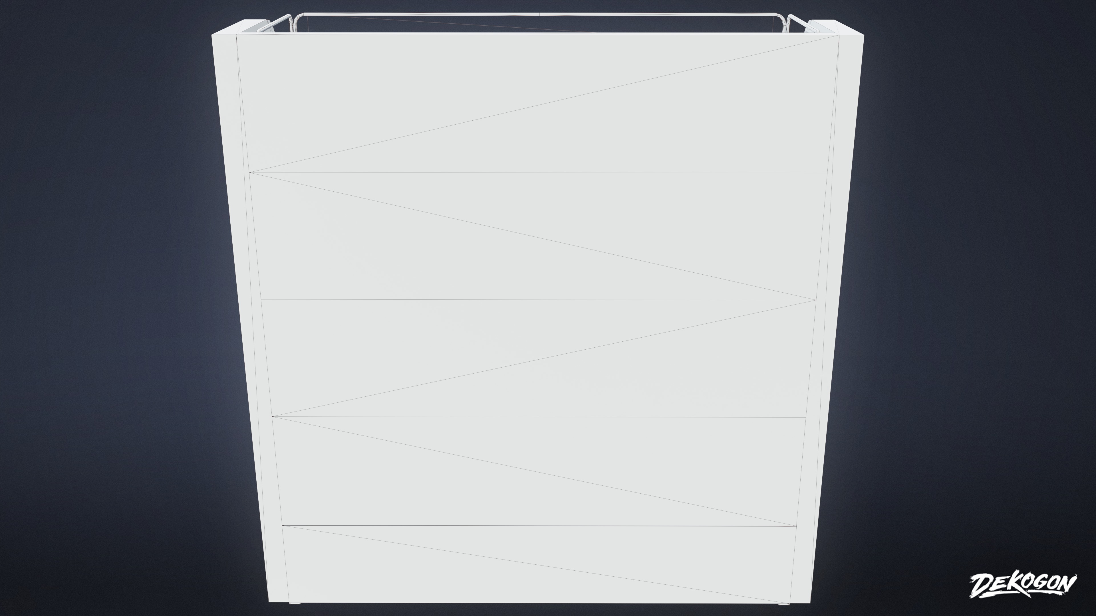 SHOPPING AND GROCERY - Shelf 08 - LOW POLY Low-poly 3D model_9