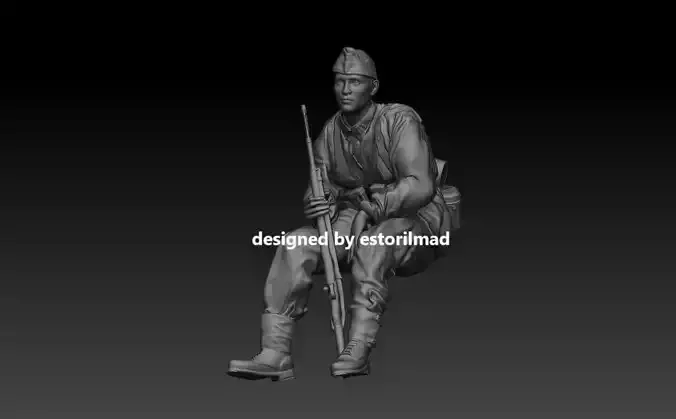WW2 WAFFEN SS SOLDIER NORMANDY v4