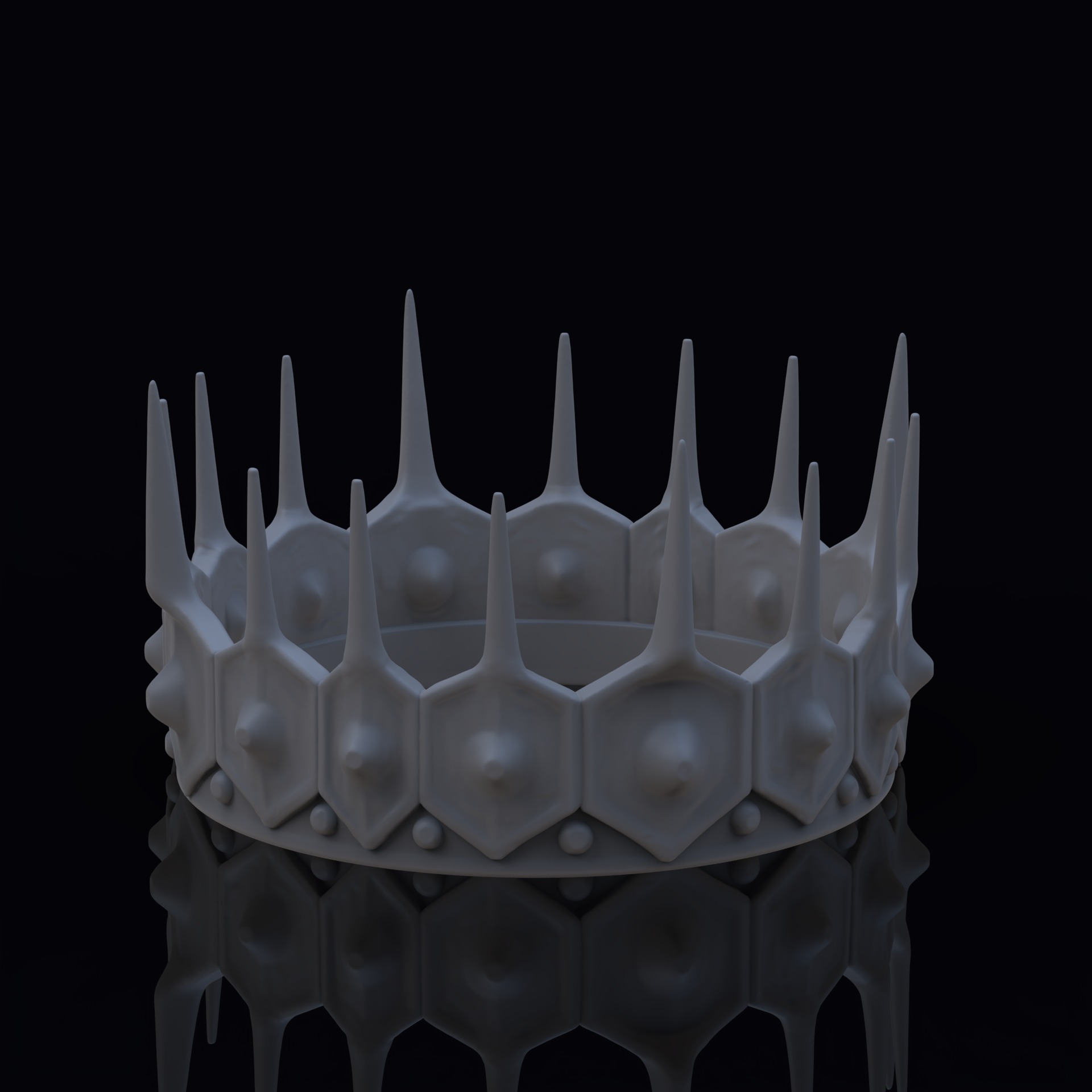 Crown of the Abyss 3D print model_4