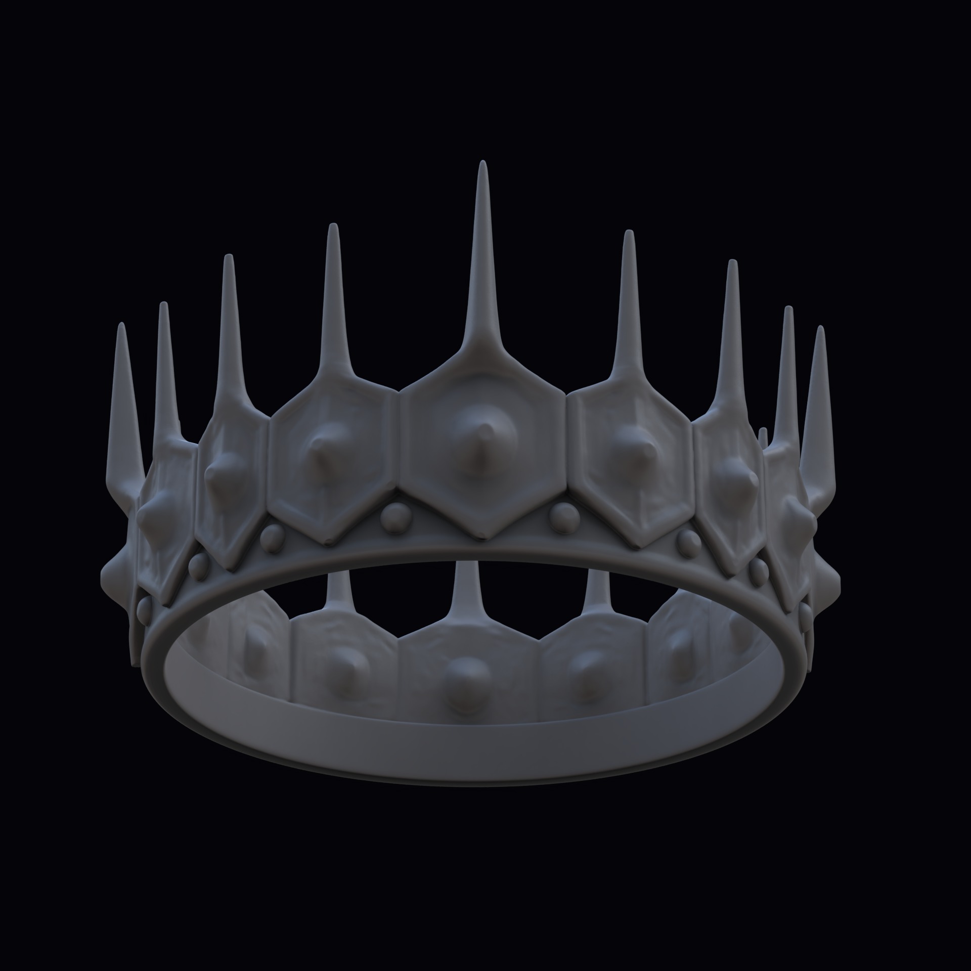 Crown of the Abyss 3D print model_3