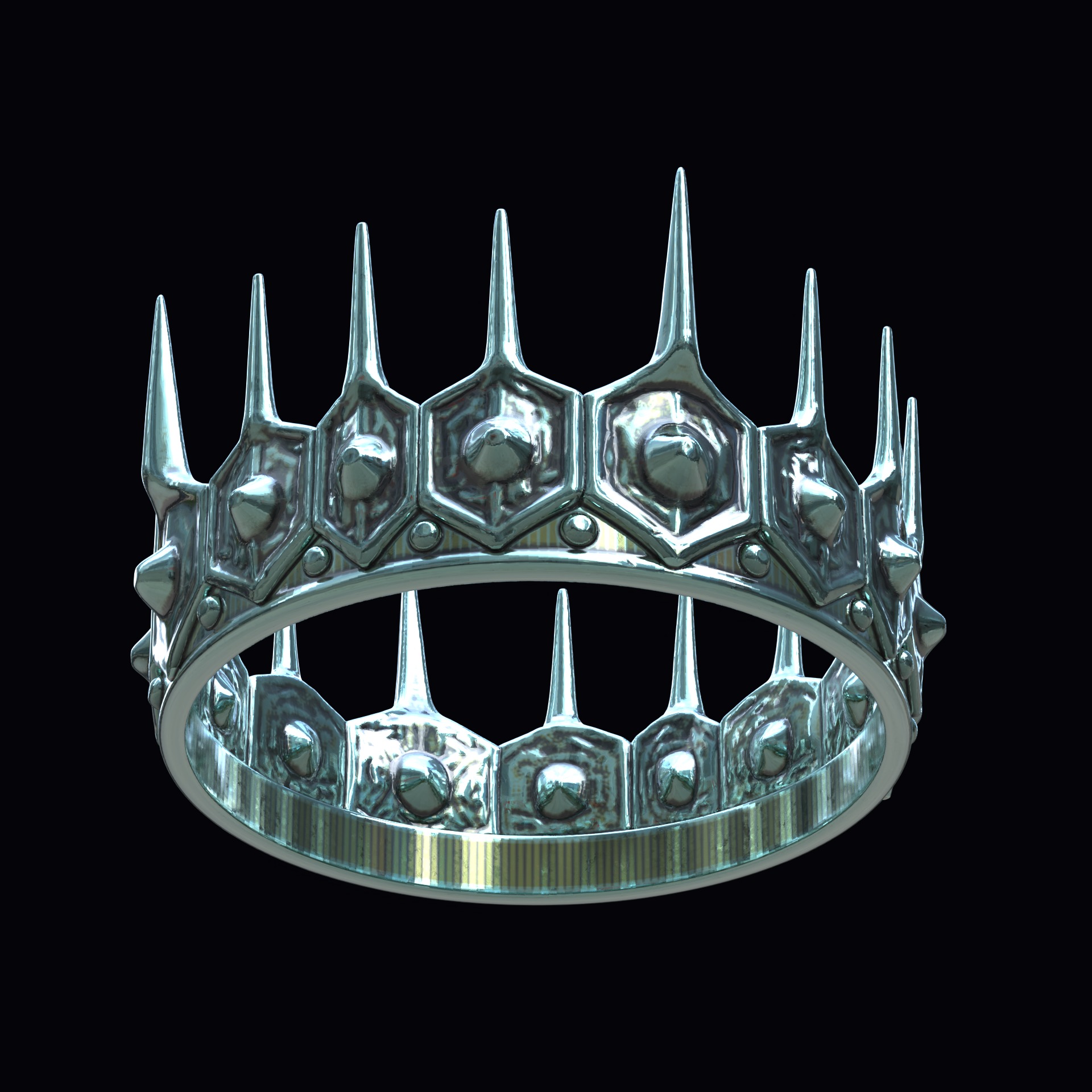 Crown of the Abyss 3D print model_5