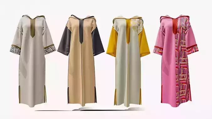 Chic Moroccan Jellabas