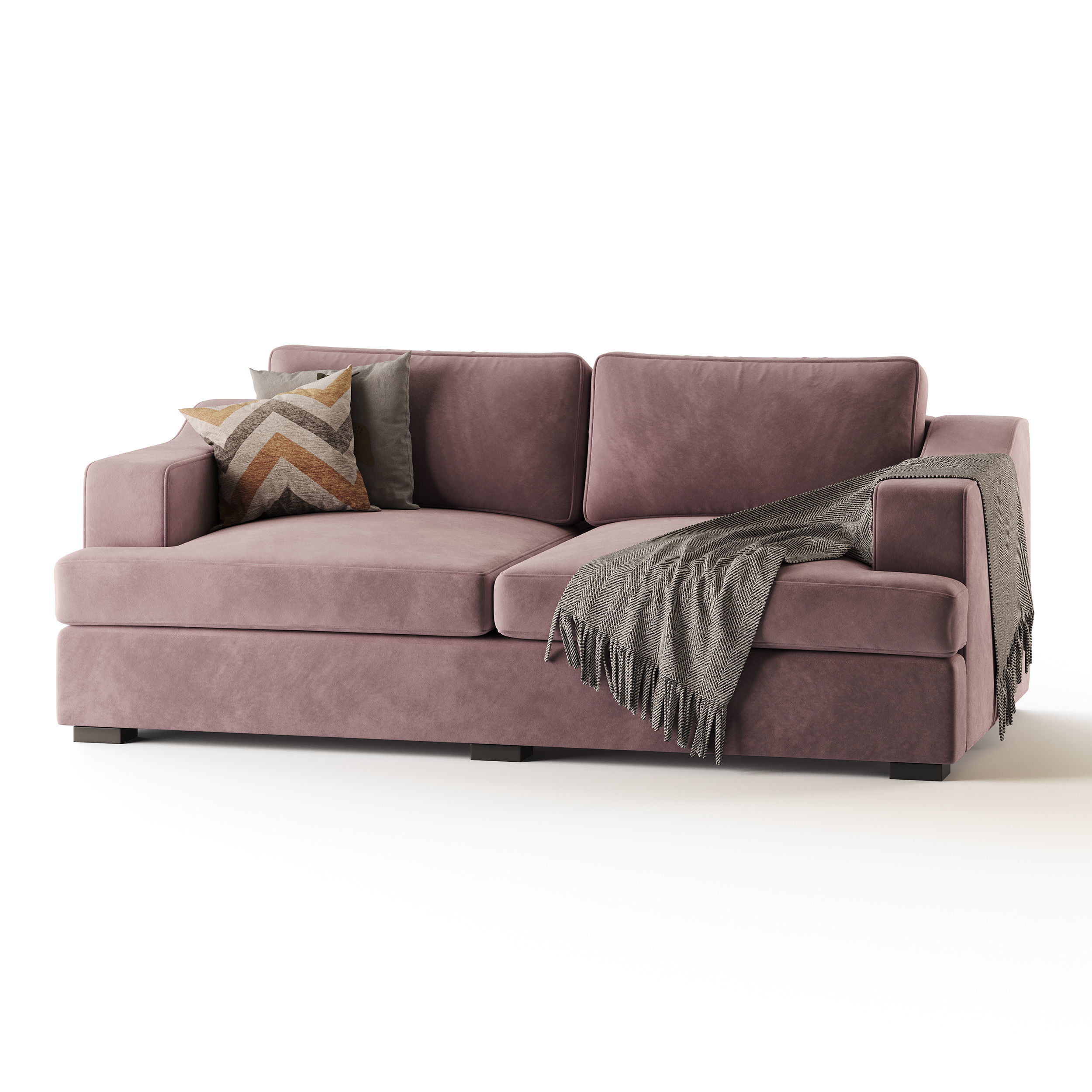Sofa Stamford double folding 3D model_5