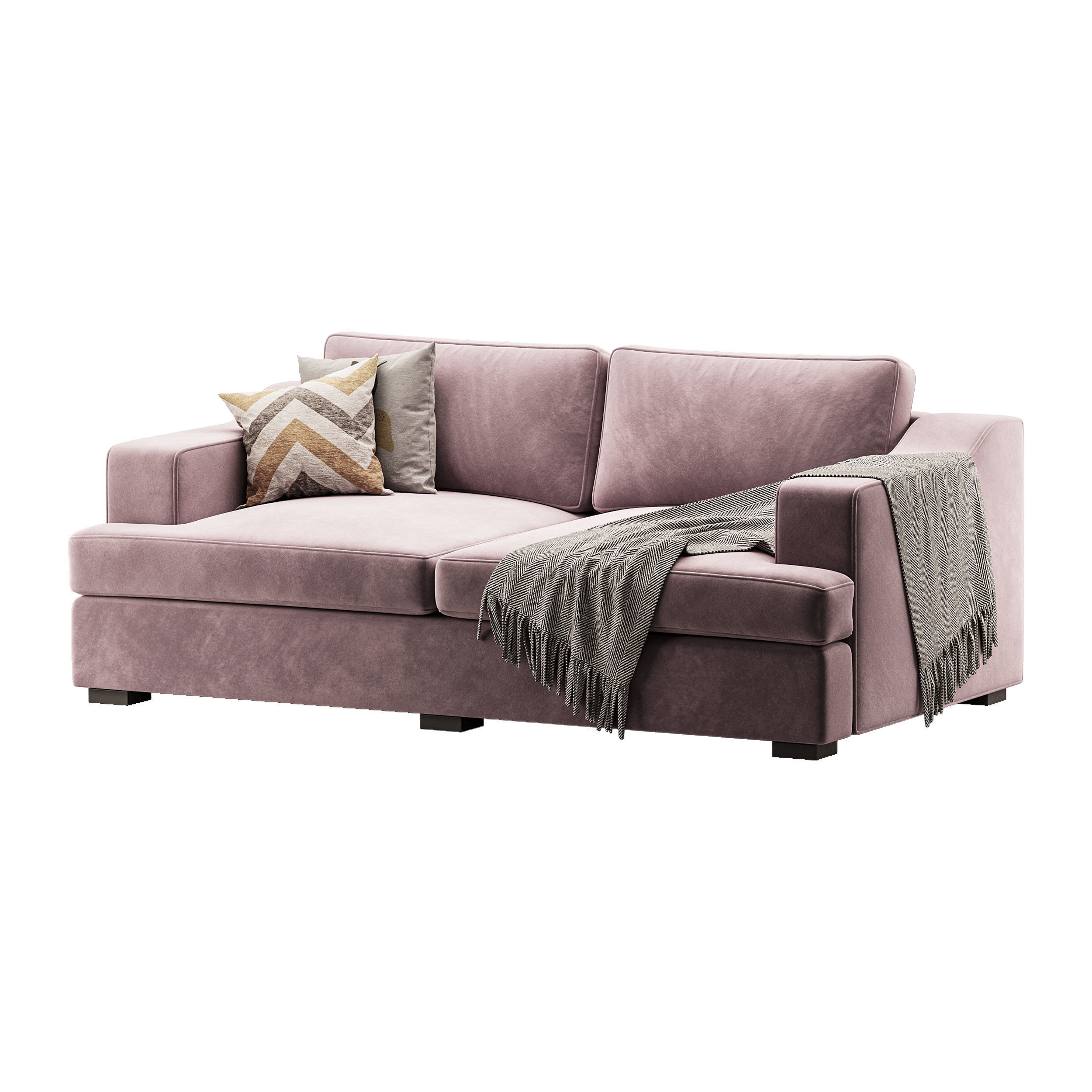 Sofa Stamford double folding 3D model_9
