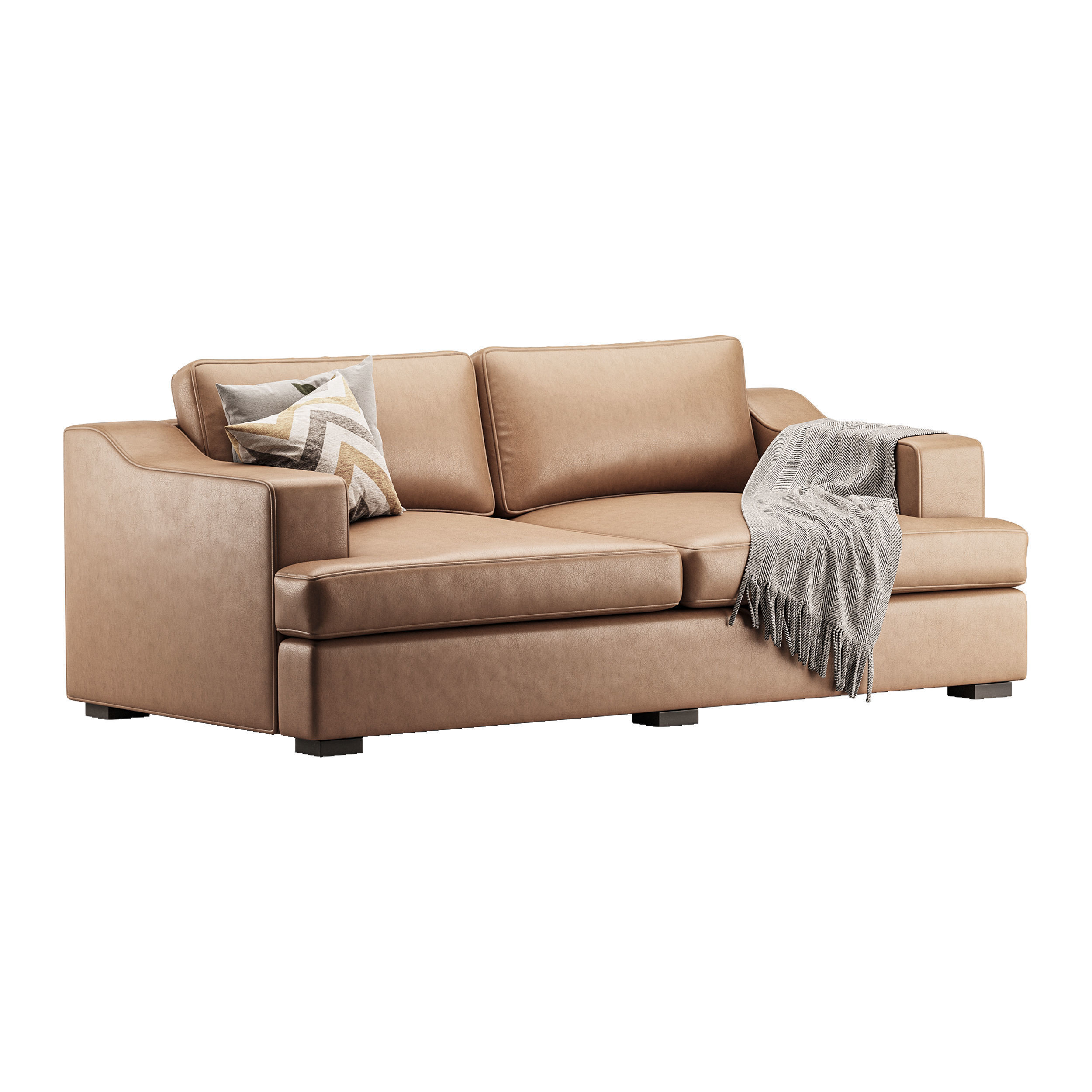 Sofa Stamford double folding 3D model_11