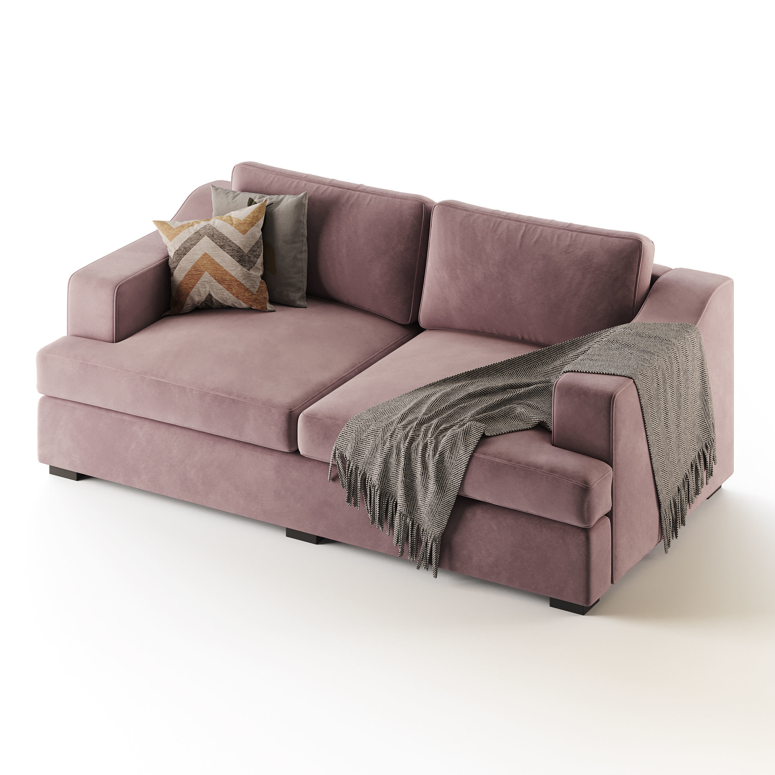 Sofa Stamford double folding 3D model_4