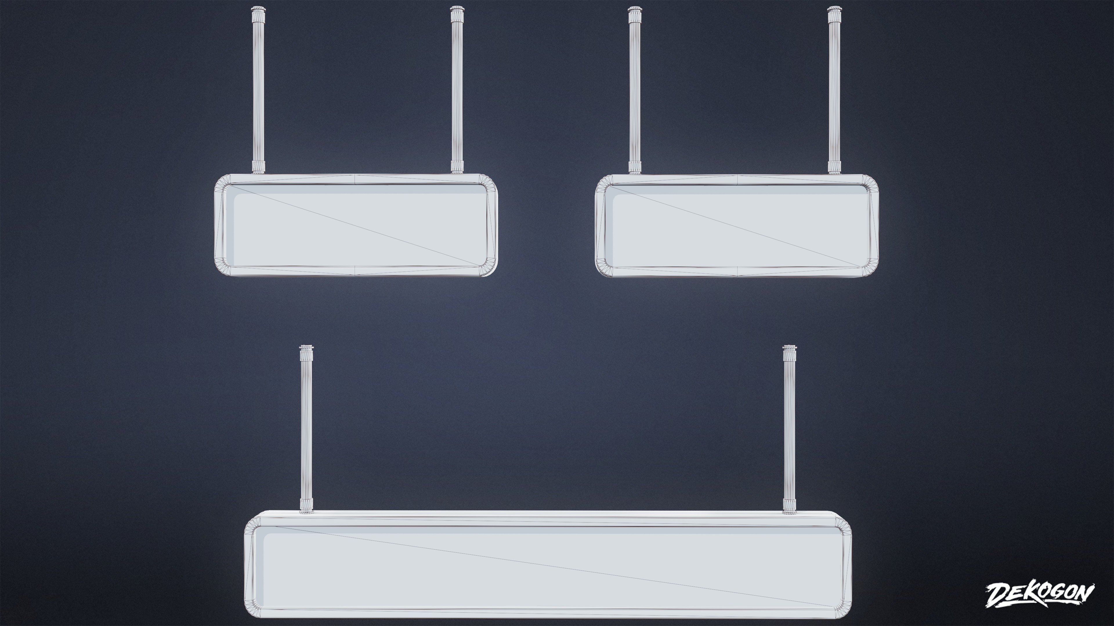 SHOPPING AND GROCERY - Sign 06 - LOW POLY Low-poly 3D model_9