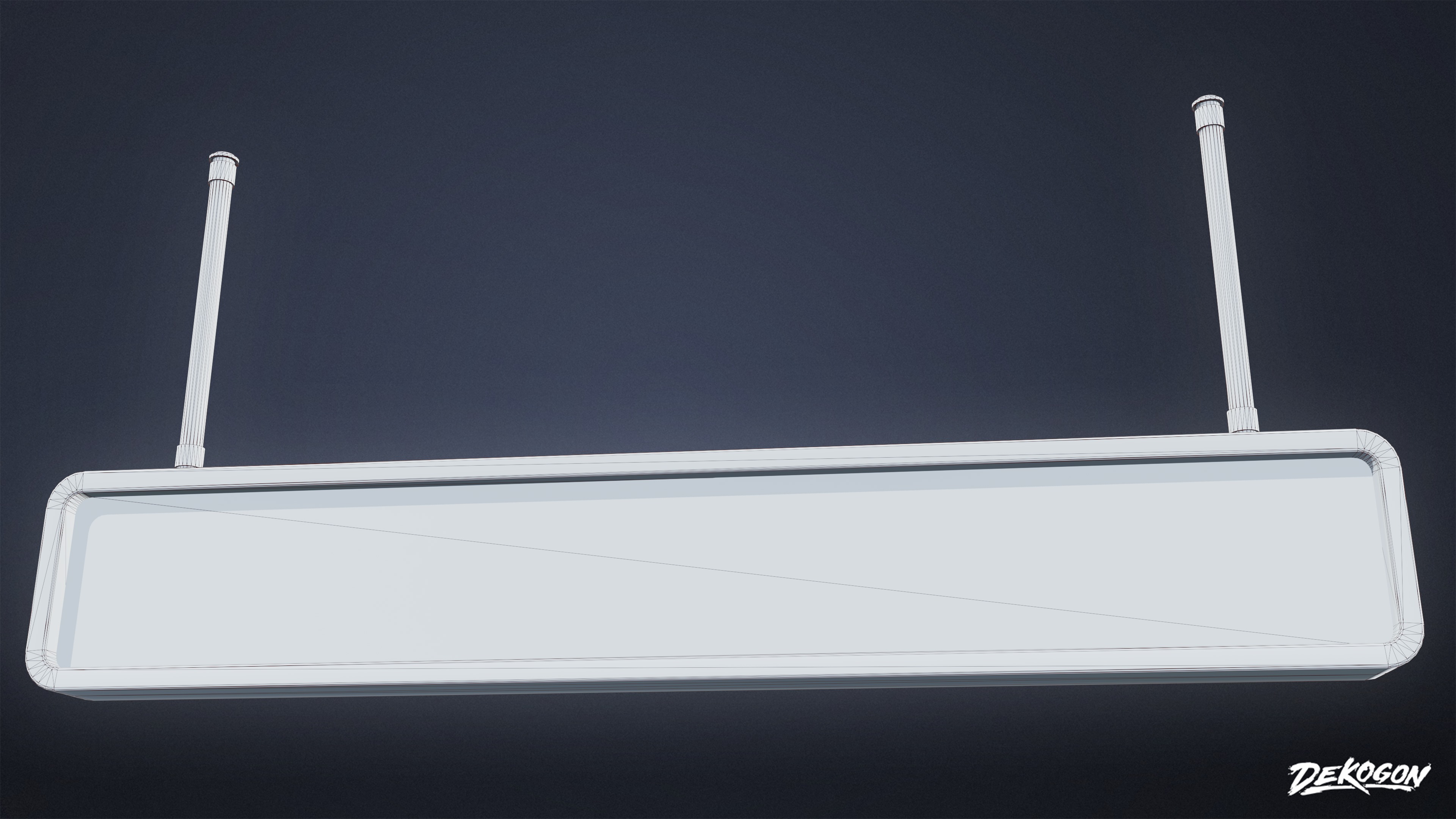 SHOPPING AND GROCERY - Sign 06 - LOW POLY Low-poly 3D model_7