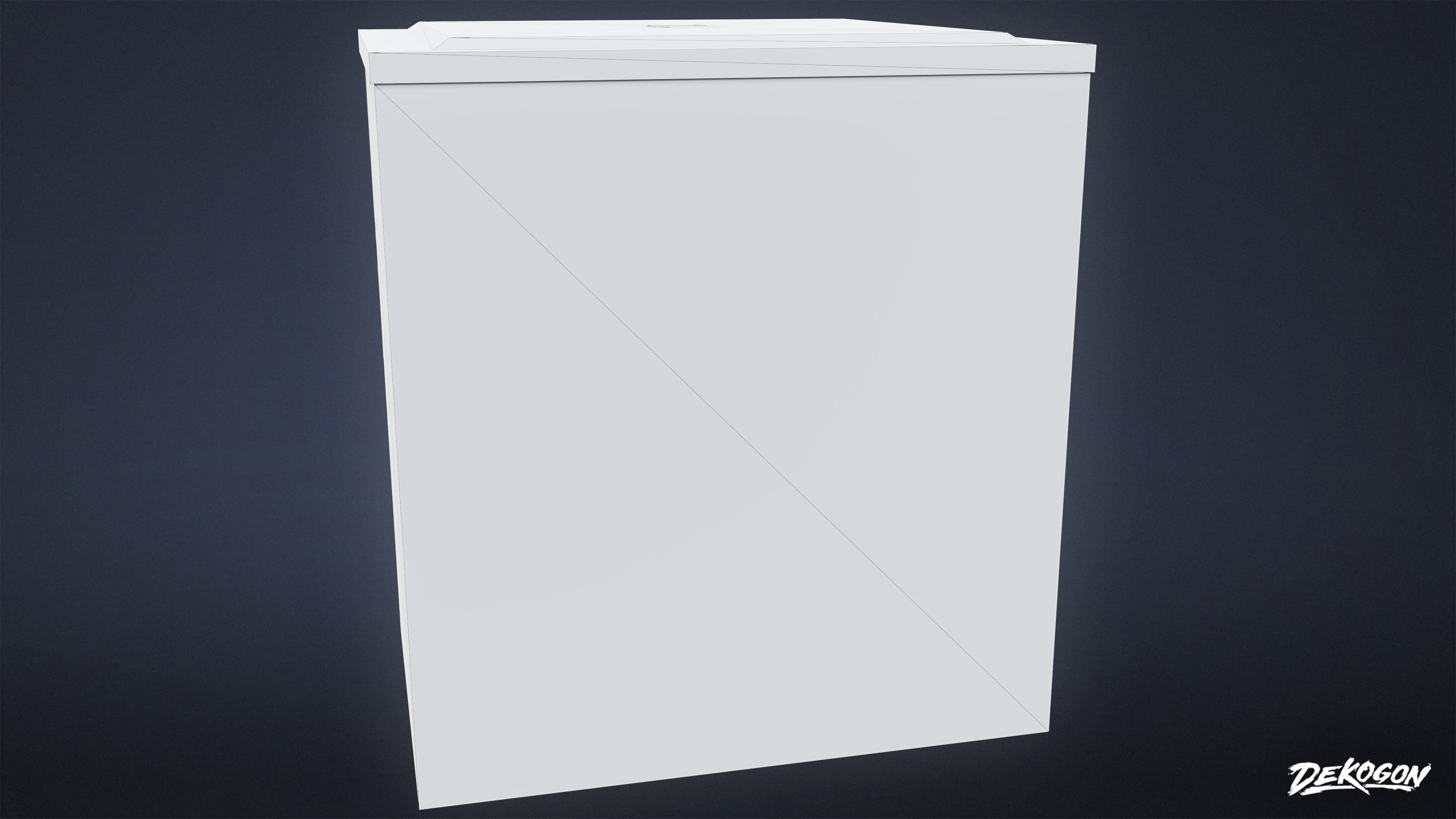 SHOPPING AND GROCERY - Soda Machine 01 - LOW POLY Low-poly 3D model_9