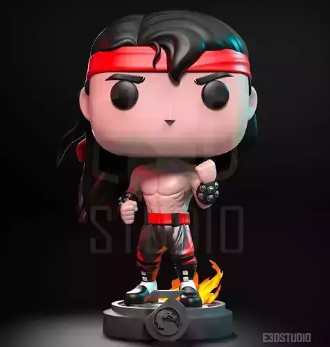 LIU KANG FUNKO 3D print model