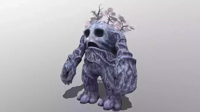 Oukaa Low-poly 3D model
