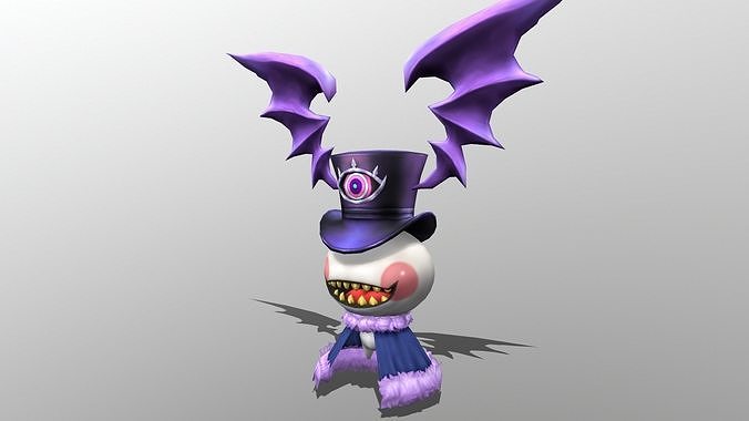 Ahriman Low-poly 3D model