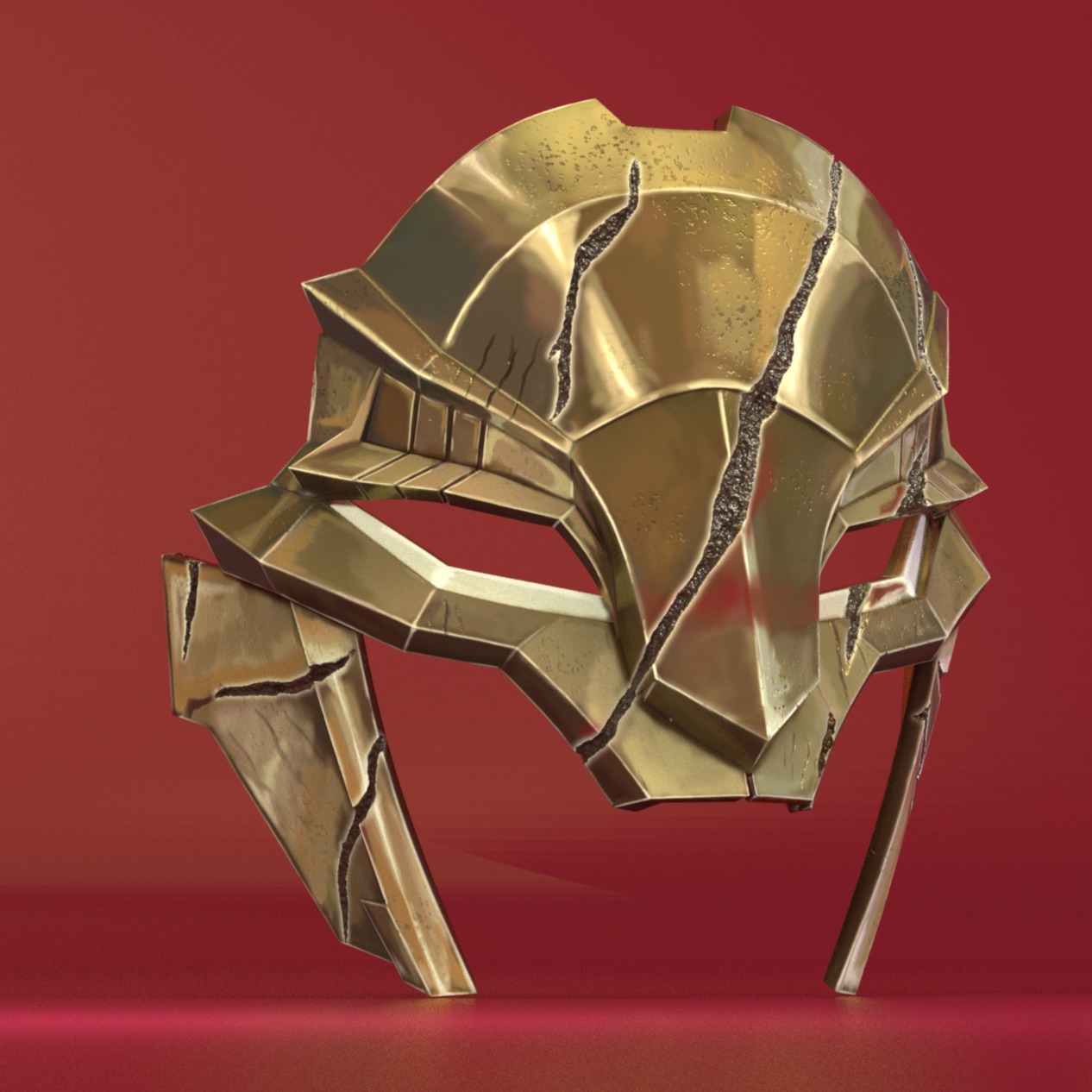 Mask 02 - Ambessa Medarda 3D print model_1