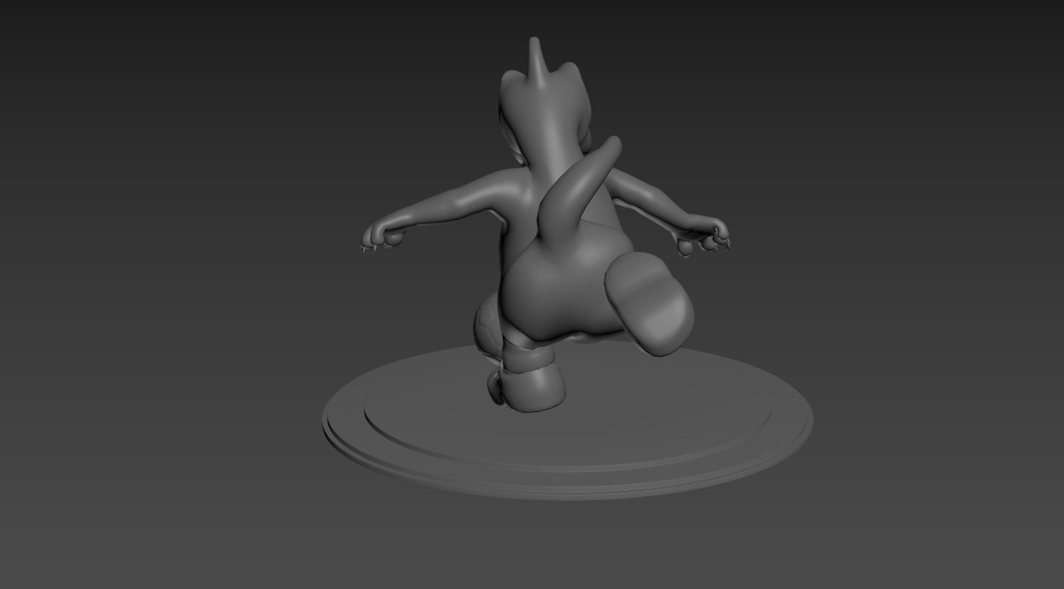 3D Toy Soccer Dino 3D print model_3