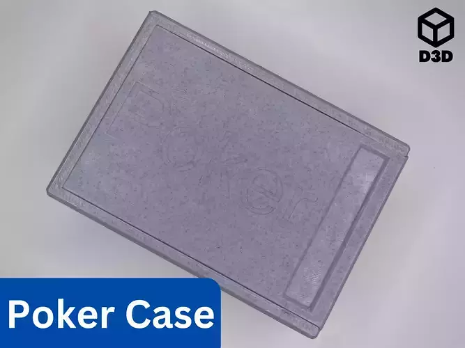 70 Chip Poker Case 3D print model