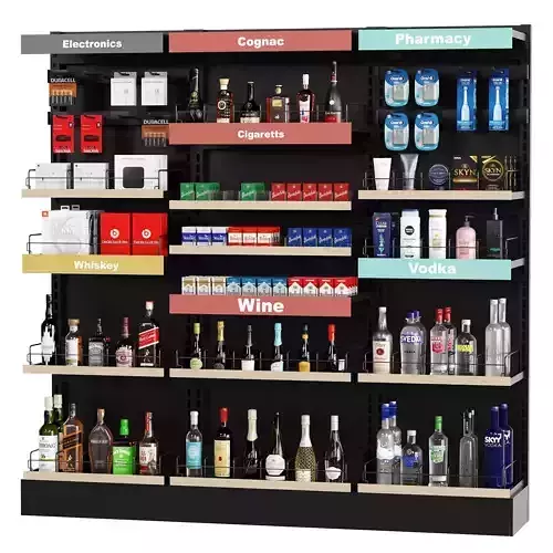 Store Show Case 11 3D model