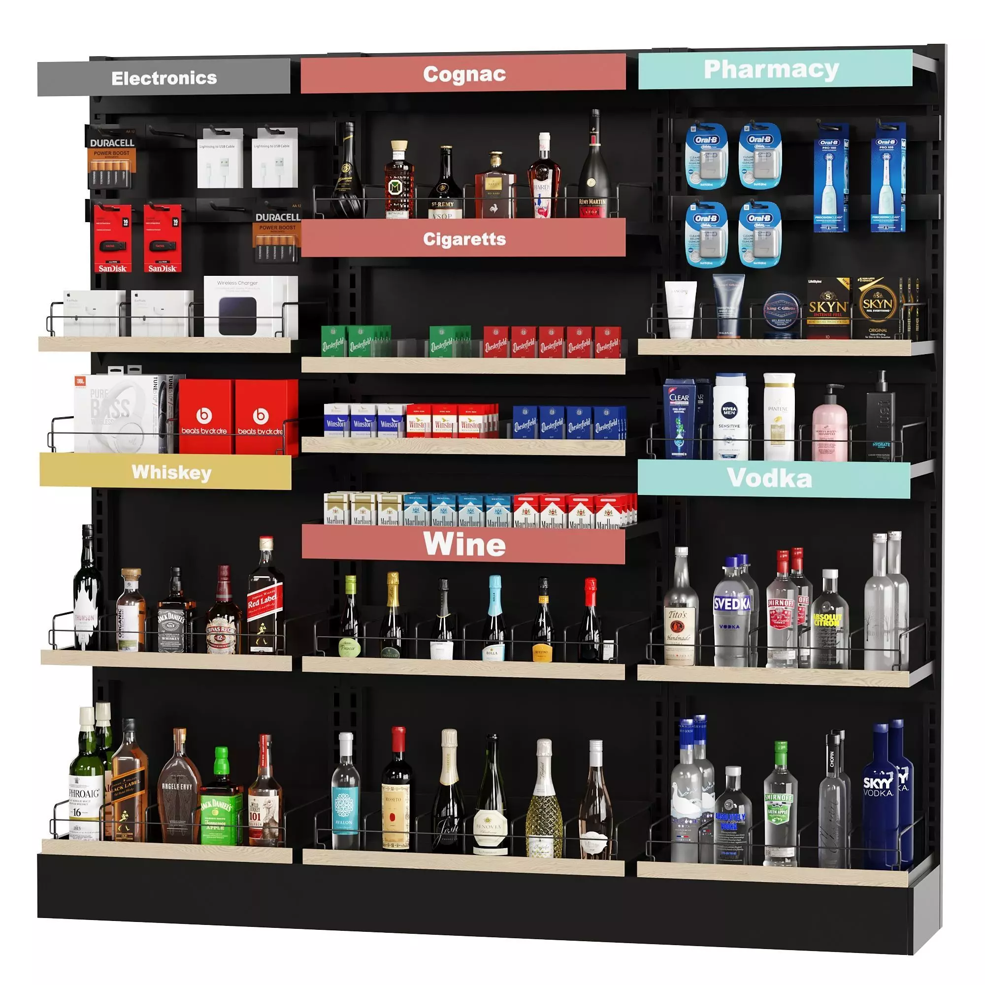 Store Show Case 11 3D model
