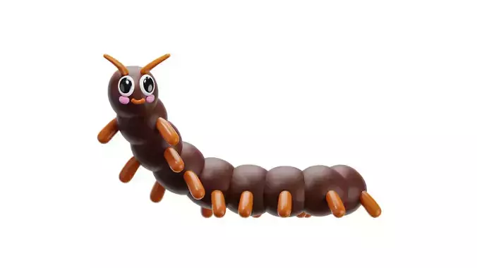 Centipede 3D model