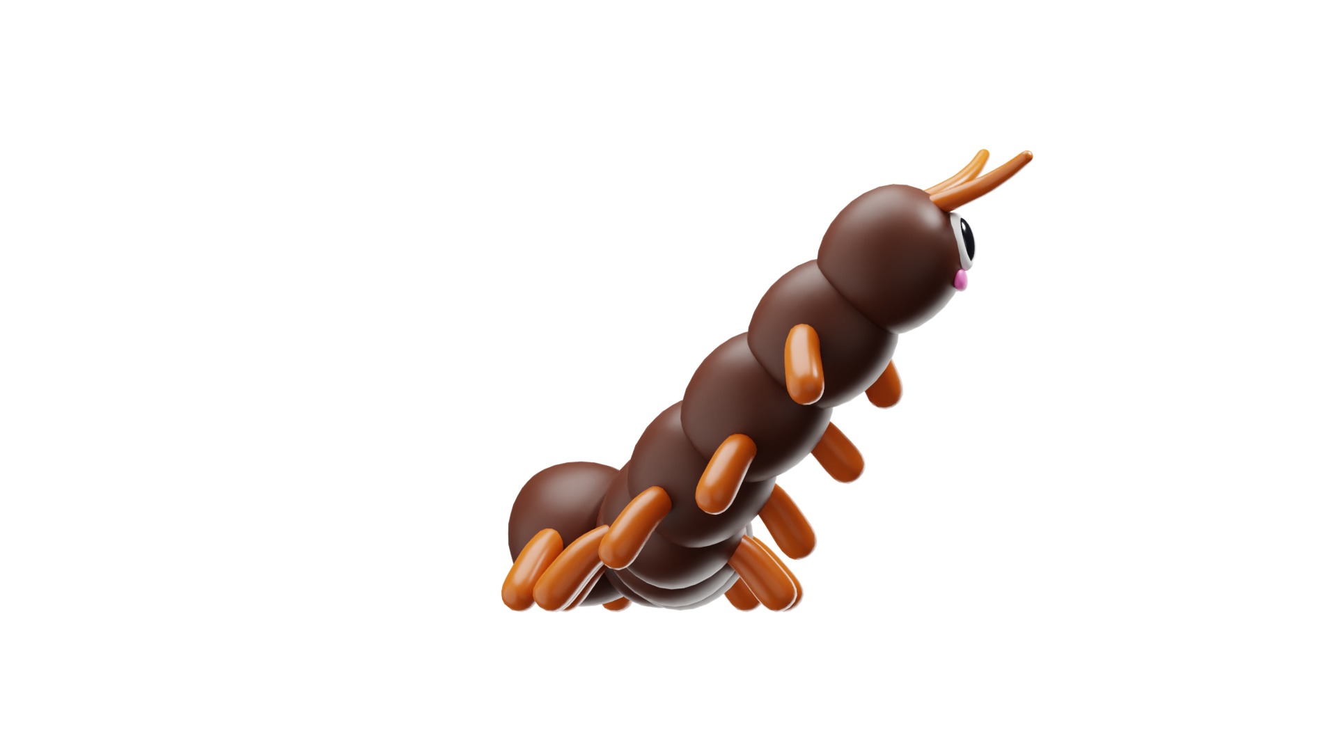 Centipede 3D model_14