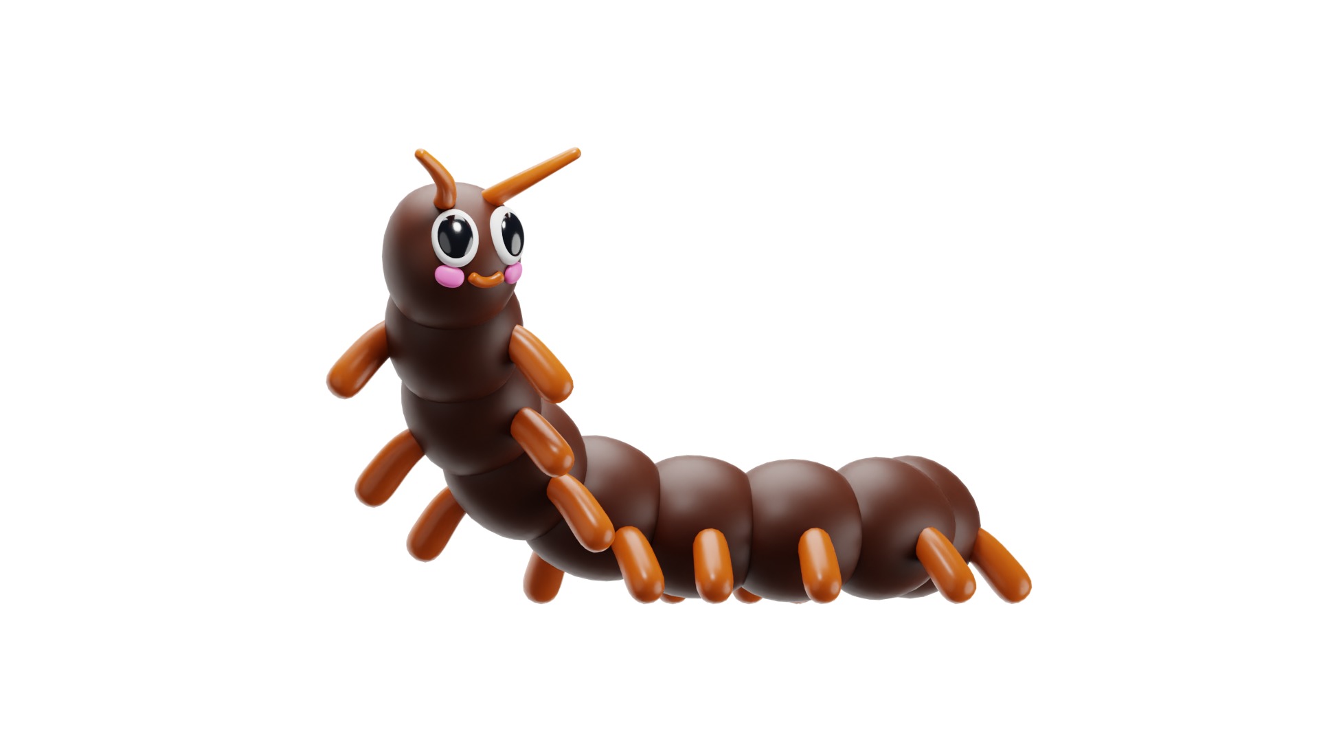 Centipede 3D model_18