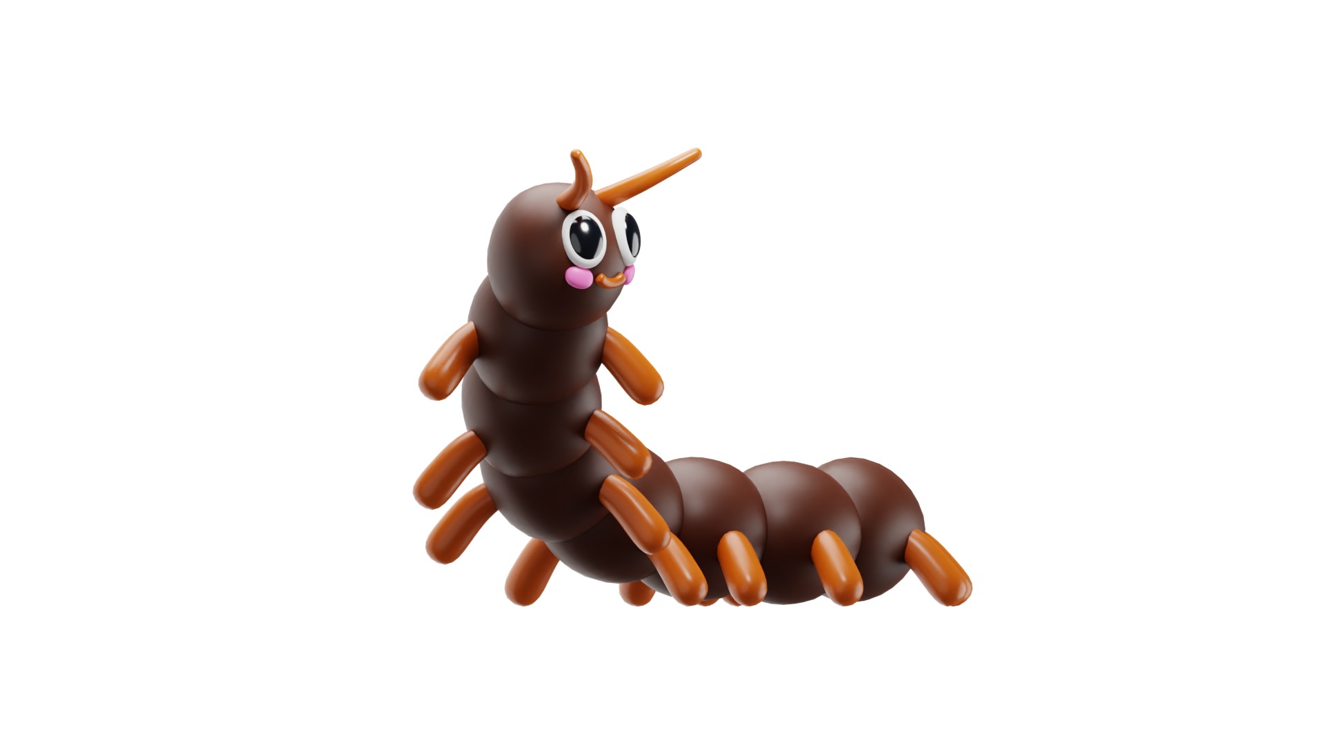 Centipede 3D model_17