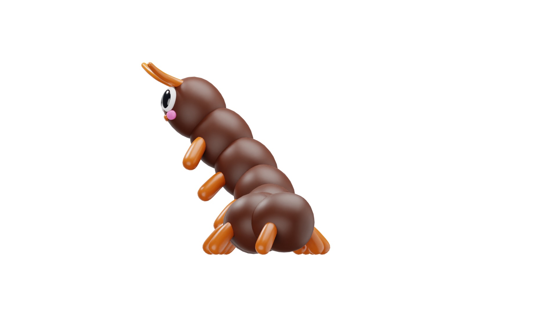 Centipede 3D model_5