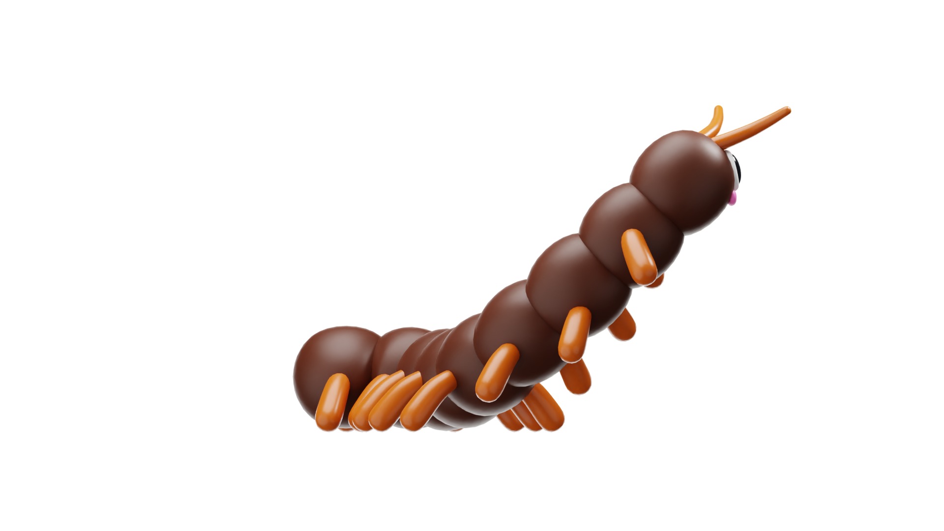 Centipede 3D model_13