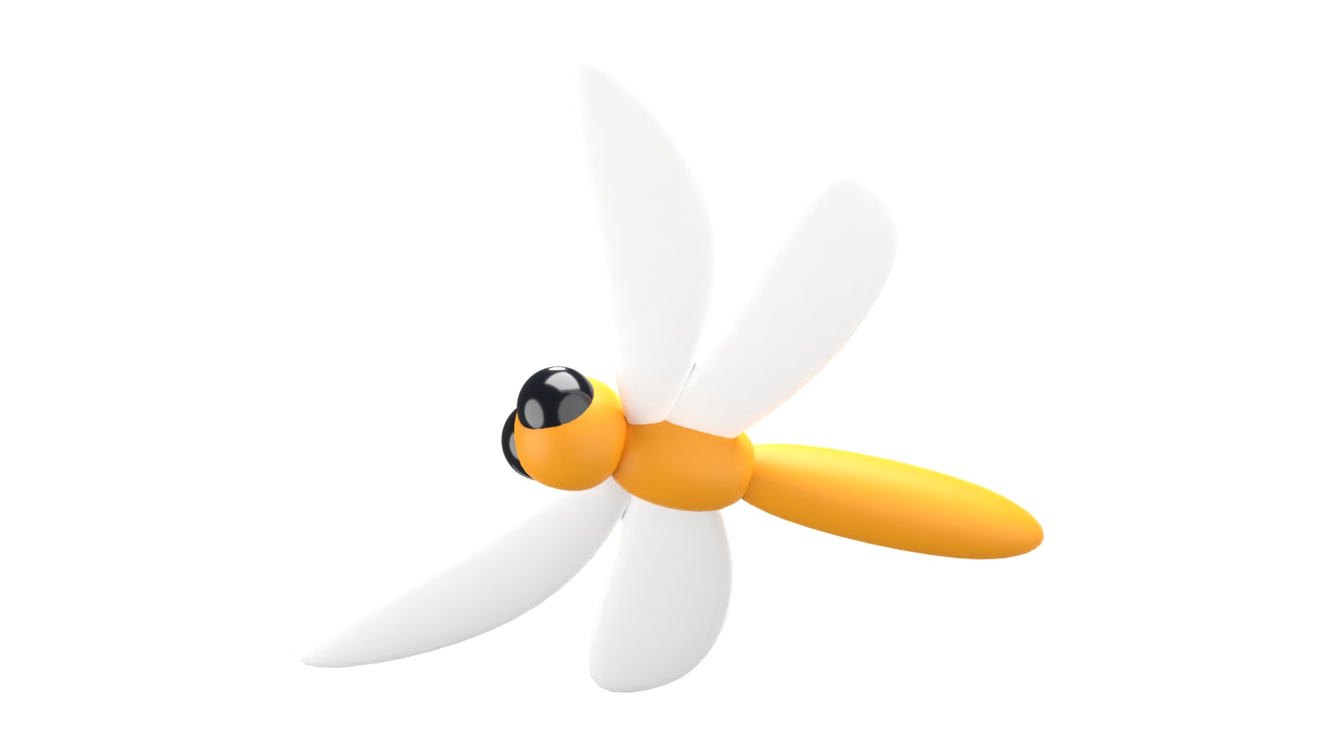 Dragonfly 3D model_7