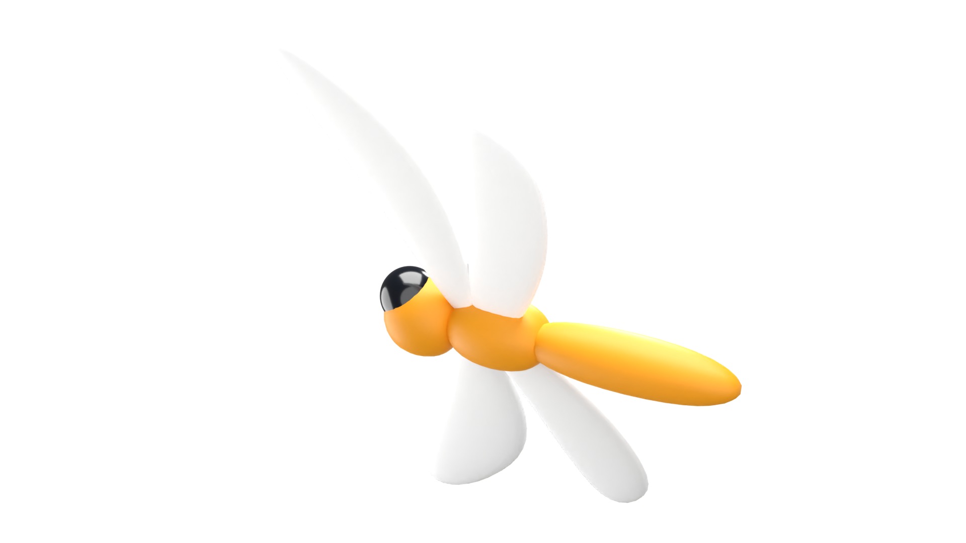 Dragonfly 3D model_9