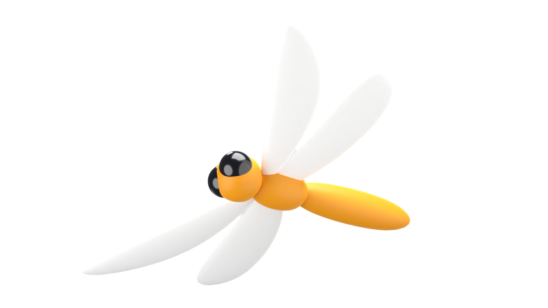 Dragonfly 3D model_6