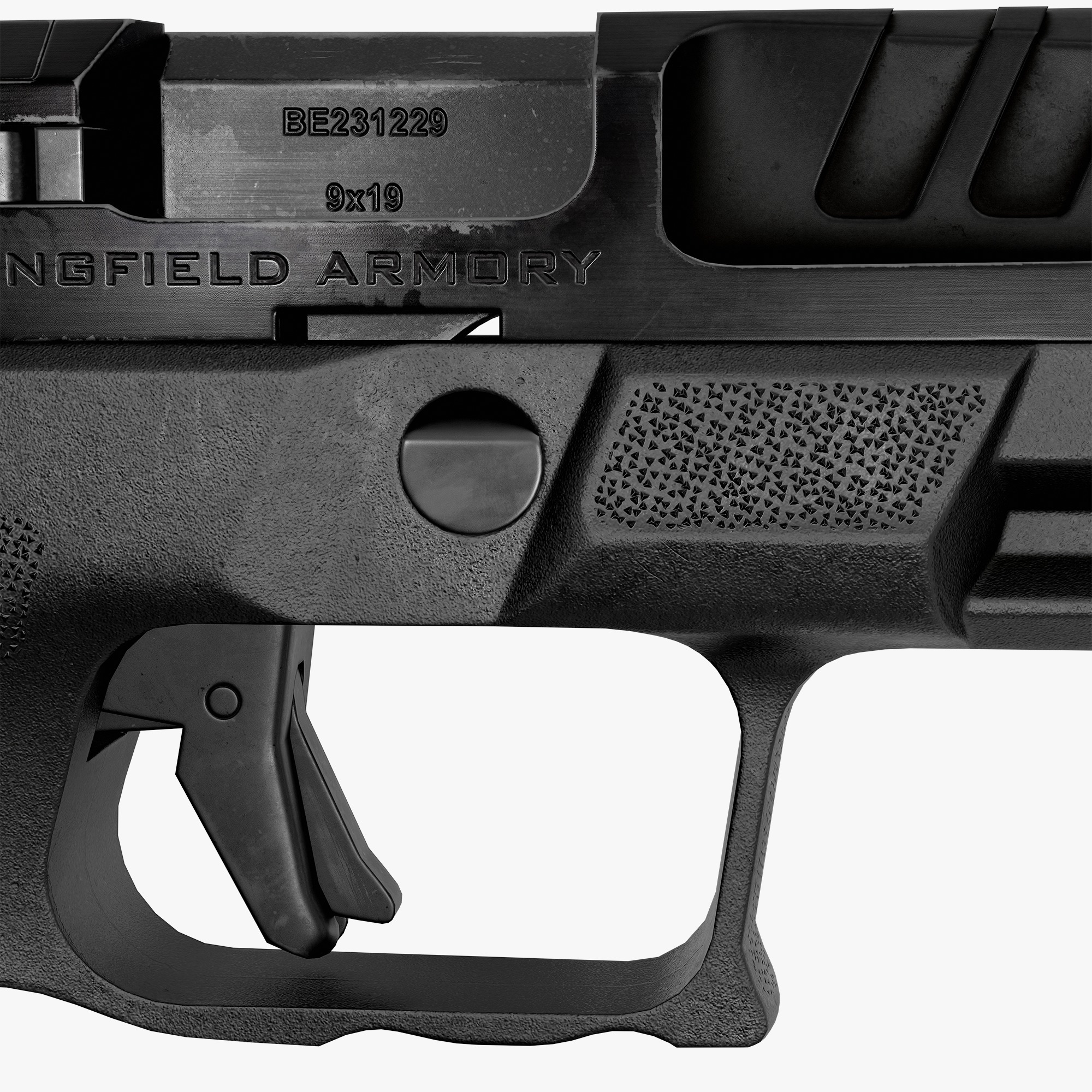 Springfield Echelon Low-poly 3D model_4