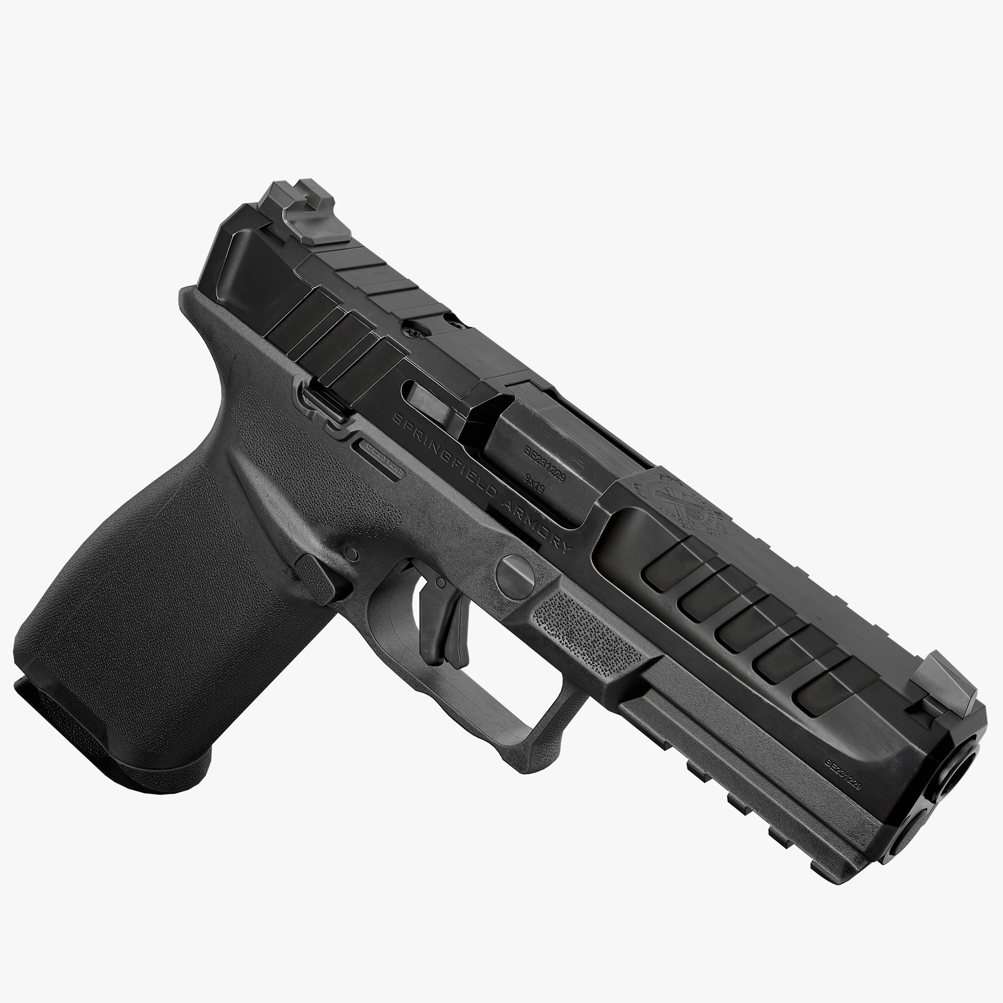 Springfield Echelon Low-poly 3D model_1