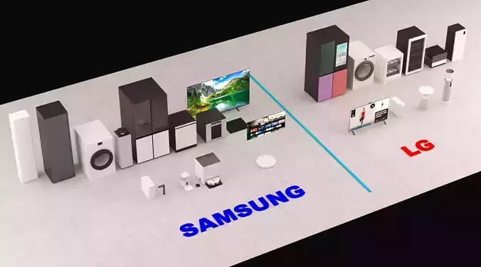 samsung BESPOKE LG Signiture objet  appliances
