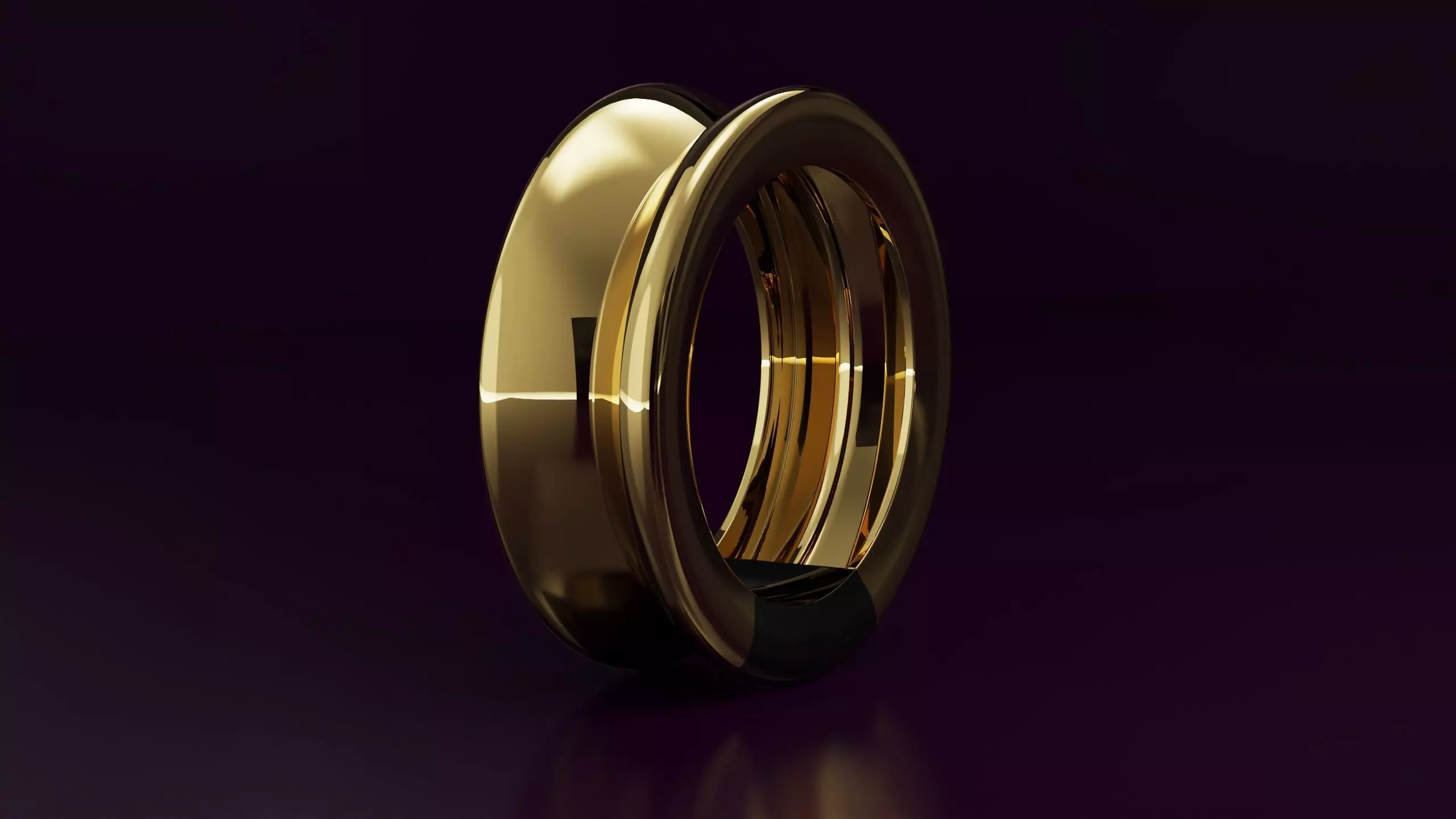 free form ring N04 3D print model