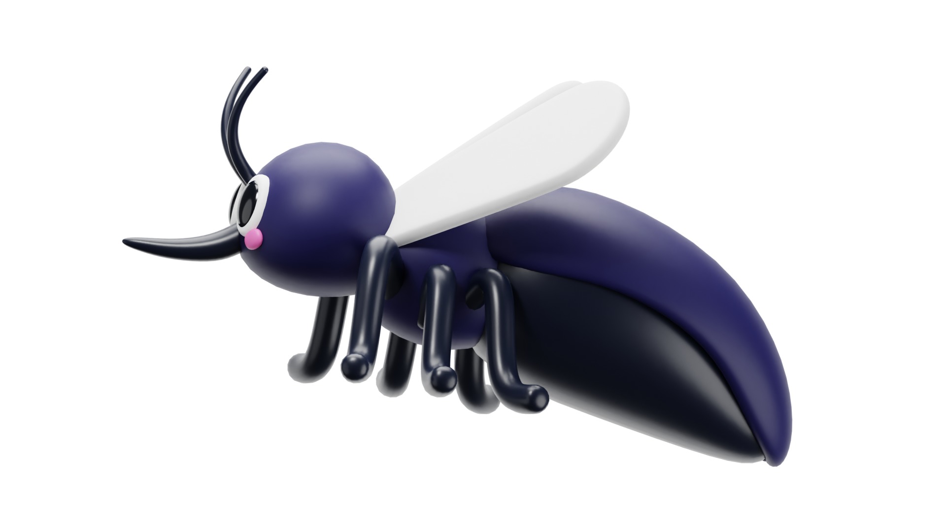Mosquito 3D model_2