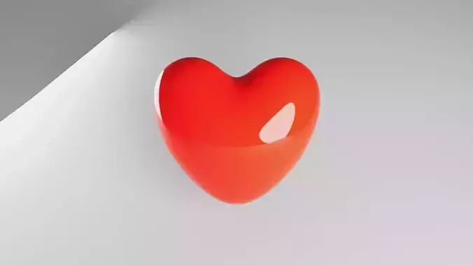 Heart Shape with No Texture