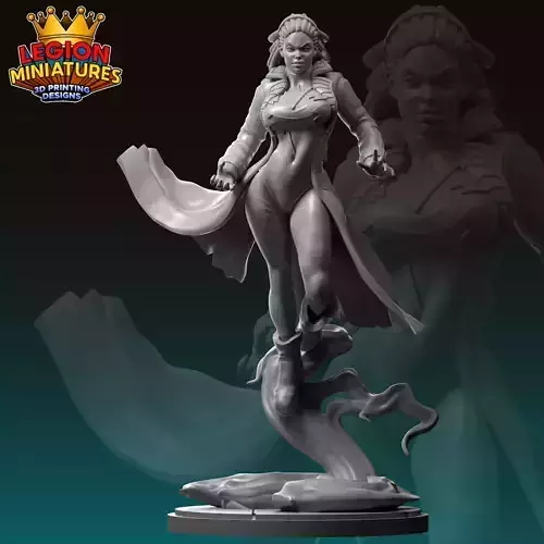 Marvel crisis protocol captain marvel presupported included