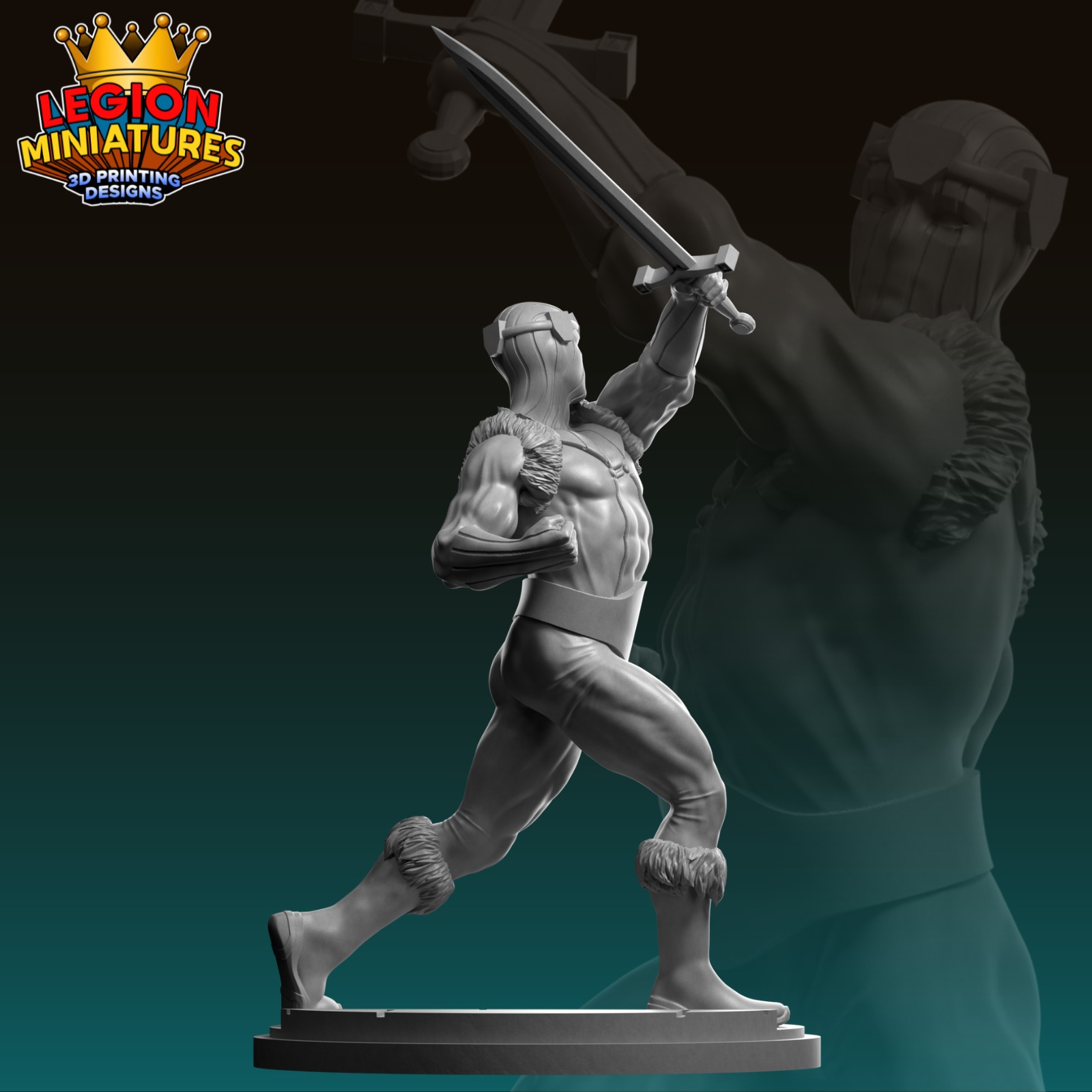 Marvel crisis protocol Zemo presupported included 3D print model_1