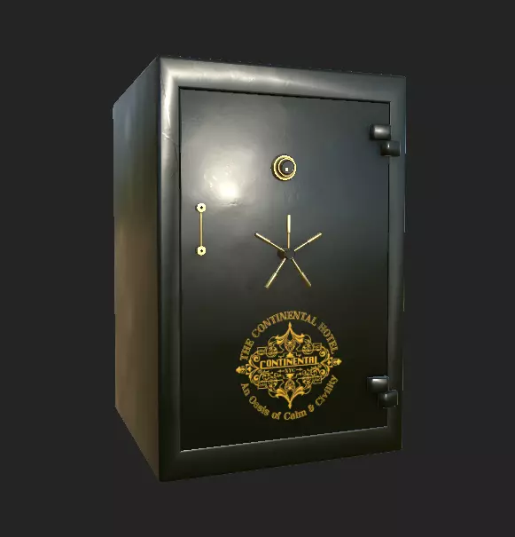 Safe John Wick 3D model_0