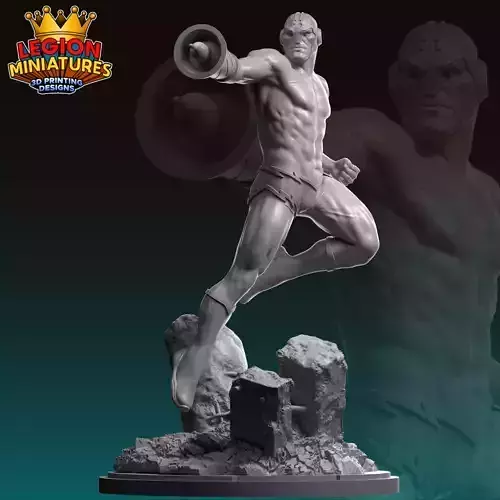 Marvel crisis protocol Klaw presupported included